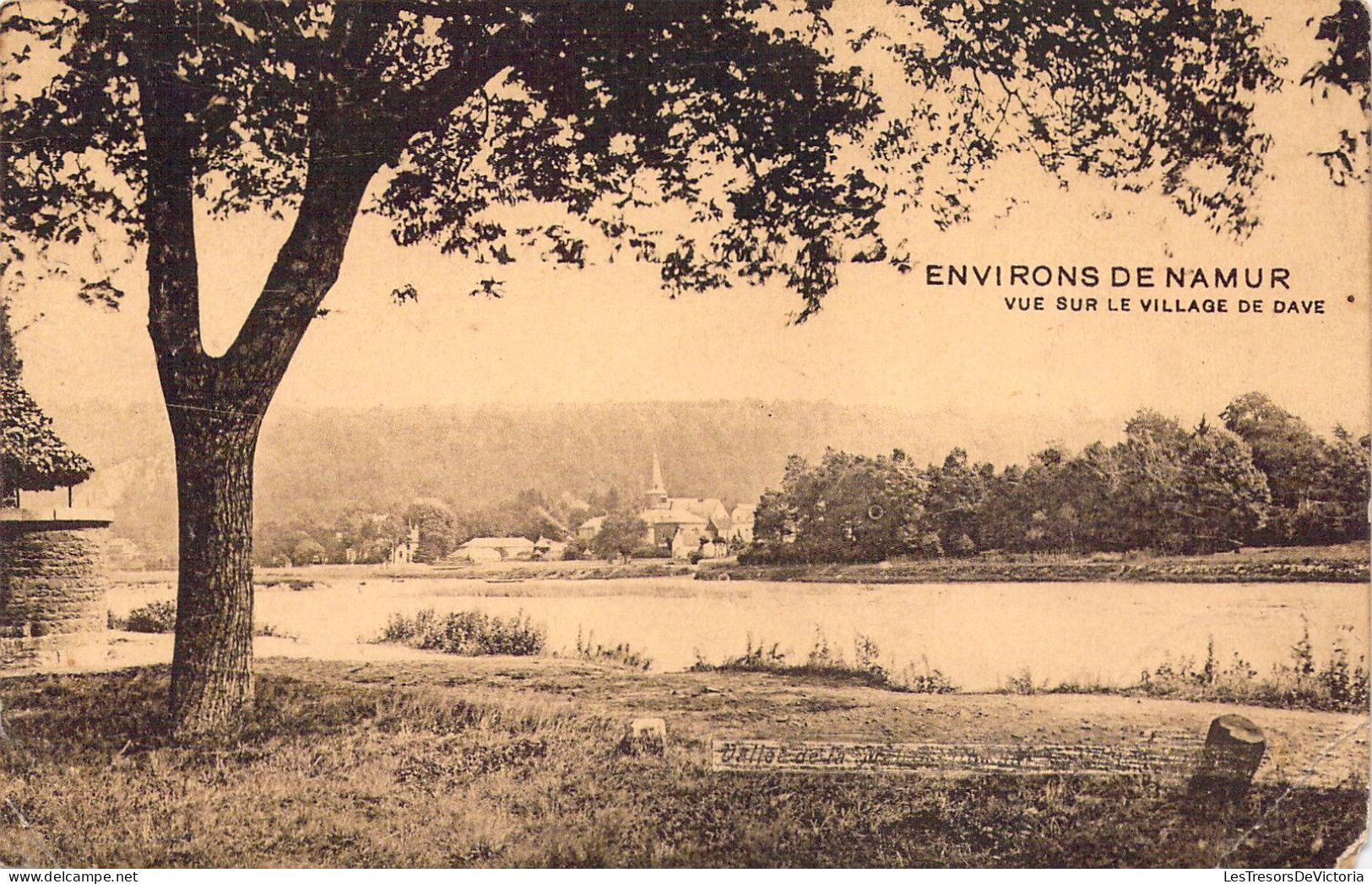 BELGIQUE - DAVE - Vue Sur Le Village De Dave - Carte Postale Ancienne - Other & Unclassified