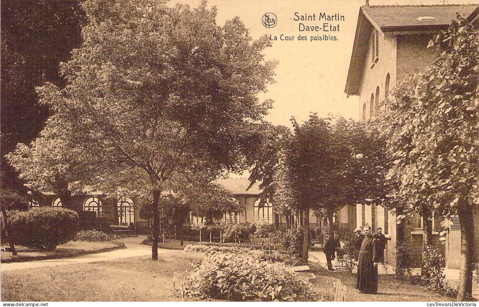 BELGIQUE - SAINT MARTIN DAVE Etat - La Cour Des Paisibles - Carte Postale Ancienne - Other & Unclassified