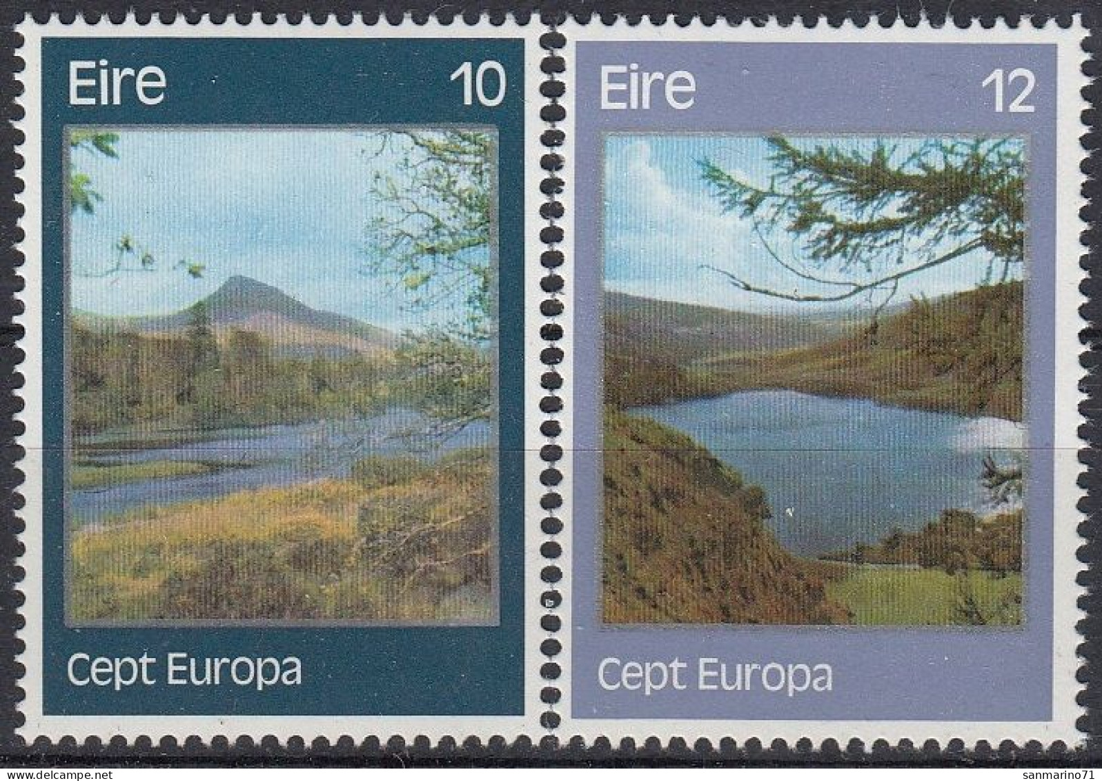 IRELAND 361-362,unused - 1977