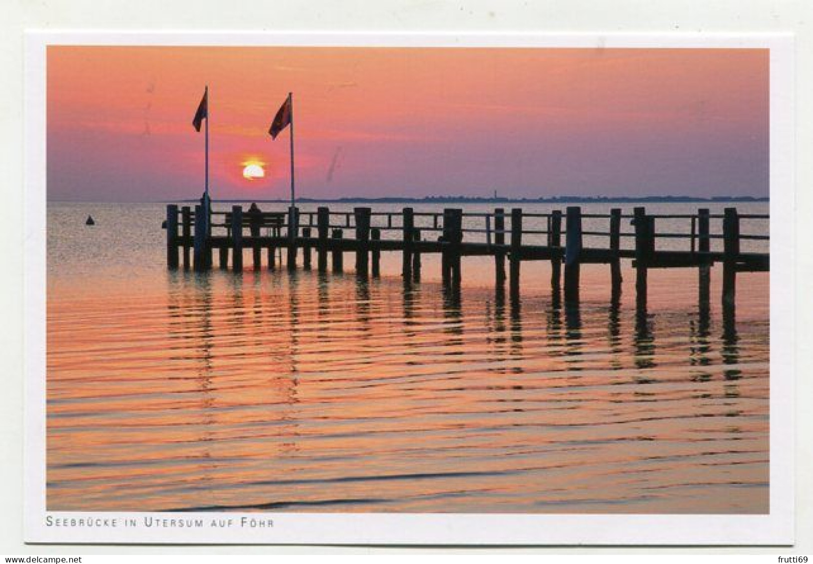 AK 131365 GERMANY - Seebrücke Bei Utersum Auf Föhr - Föhr