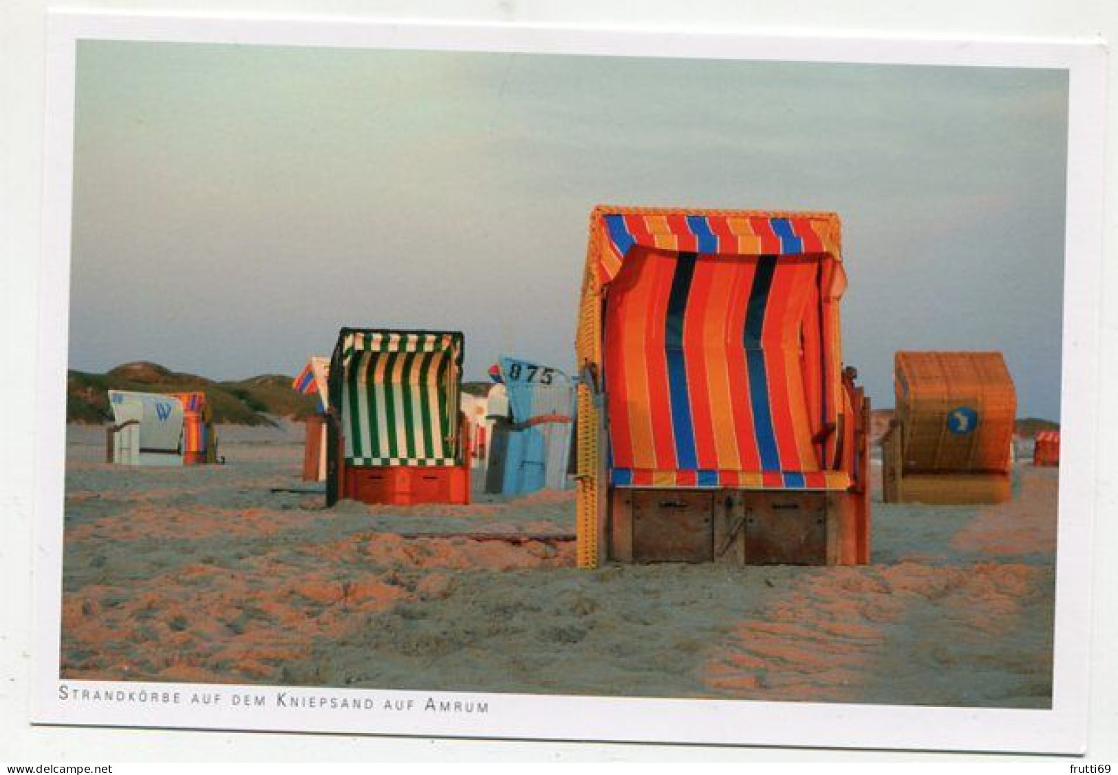 AK 131368 GERMANY - Strandkörbe Auf  Dem Kniebsand Auf Amrum - Nordfriesland