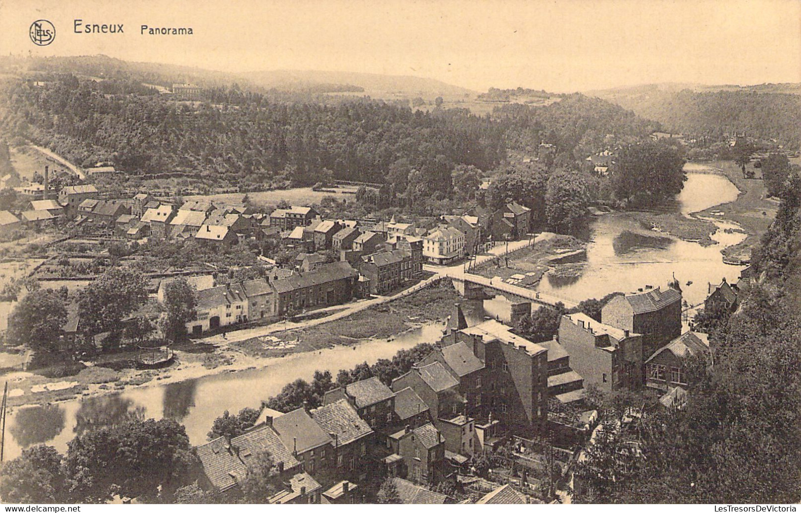 BELGIQUE - ESNEUX - Panorama - Carte Postale Ancienne - Esneux