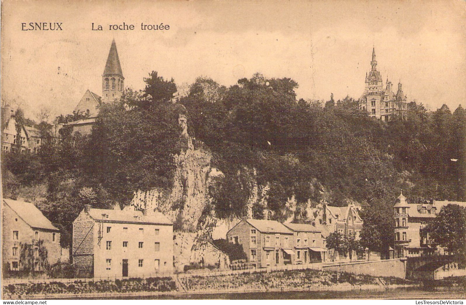 BELGIQUE - ESNEUX - La Roche Trouée - Carte Postale Ancienne - Esneux