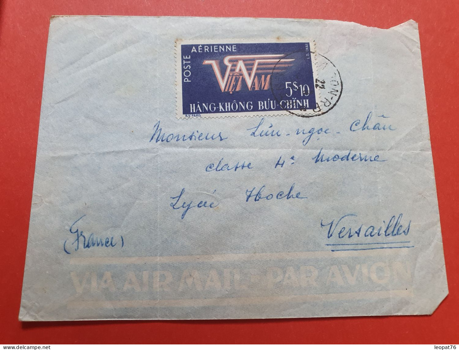 Vietnam - Enveloppe Commerciale De Saigon Pour Versailles  - Réf 401 - Vietnam