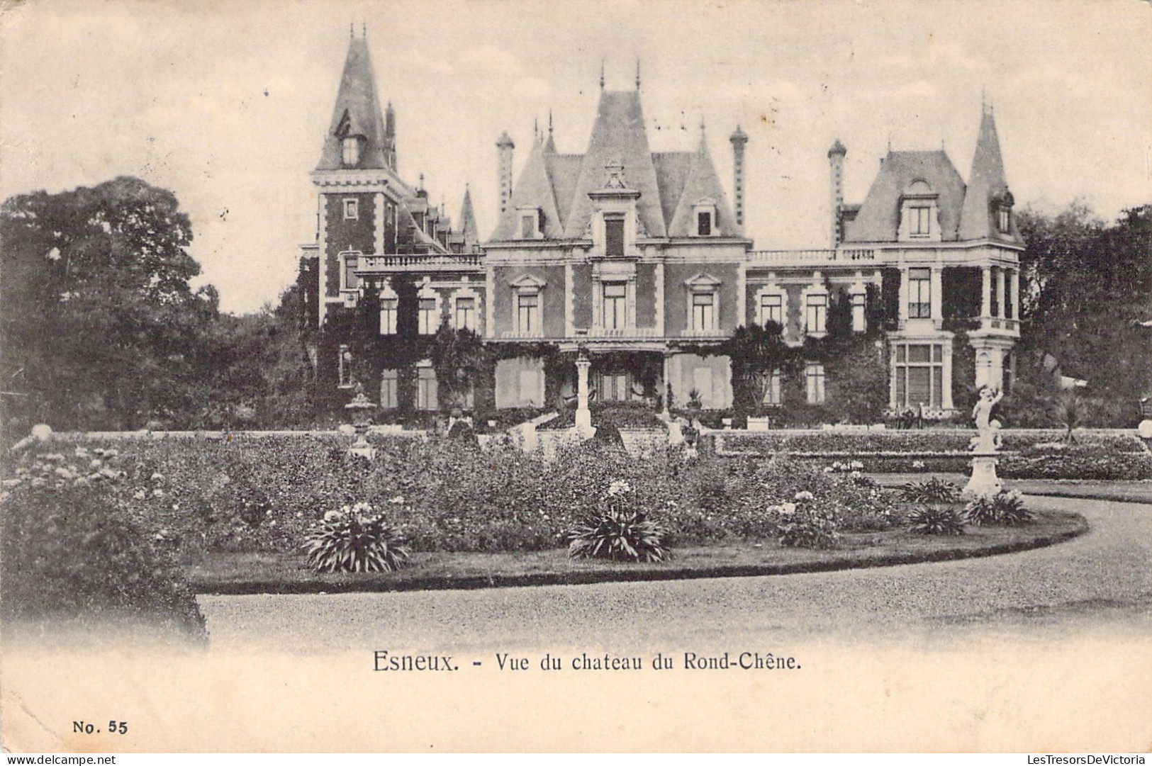 BELGIQUE - ESNEUX - Vu Du Château Du Rond Chêne - Carte Postale Ancienne - Esneux