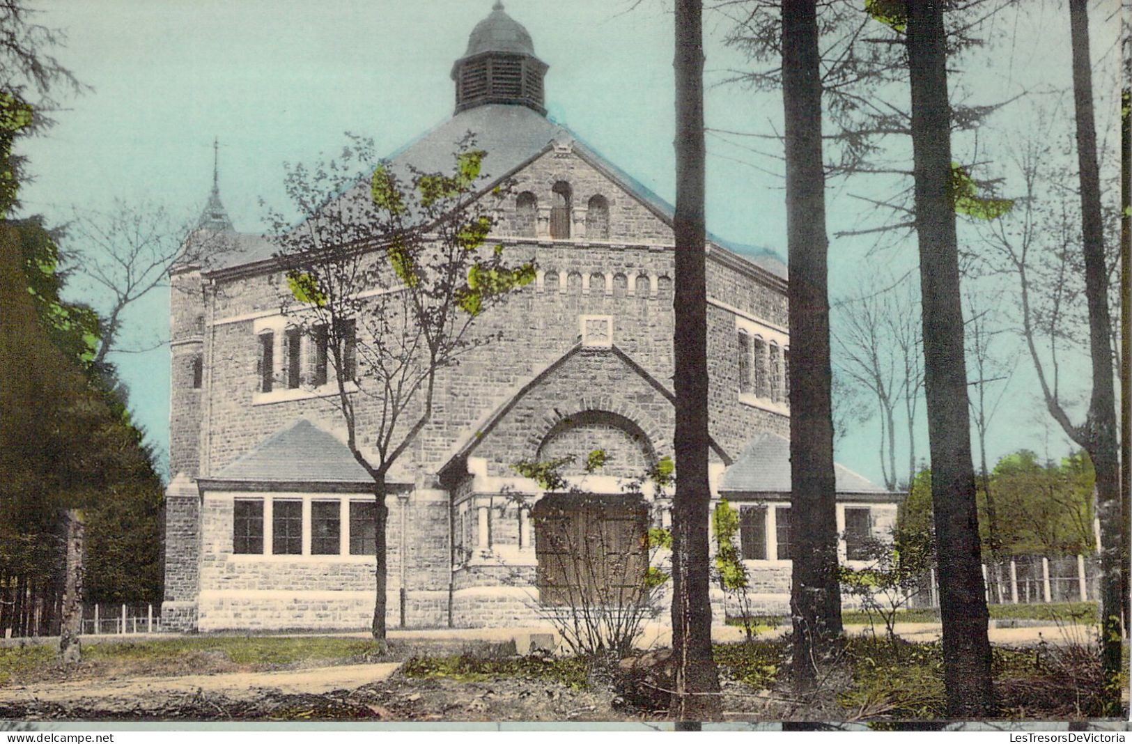 BELGIQUE - ELSENBORN Camp - Chapelle Du Camp - Militaria - Carte Postale Ancienne - Elsenborn (Kamp)