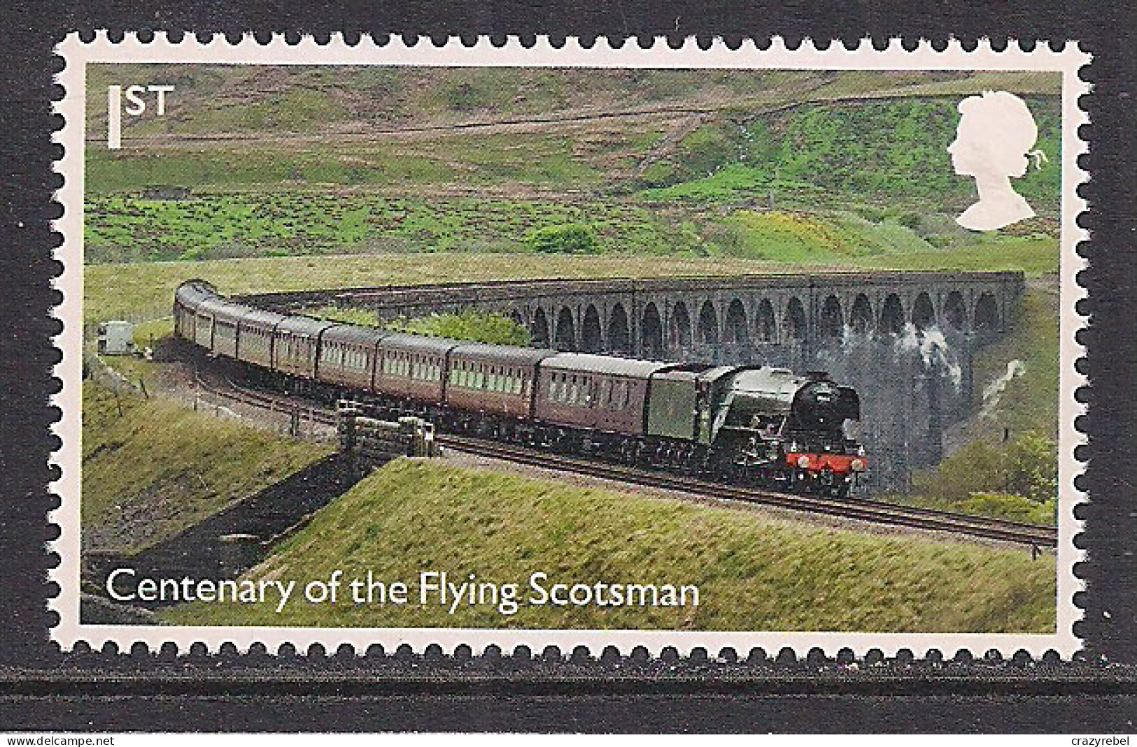 GB 2023 QE2 3rd 1st Flying Scotsman 60103 Picture Stamp Umm SG 4786 ( E979 ) - Neufs