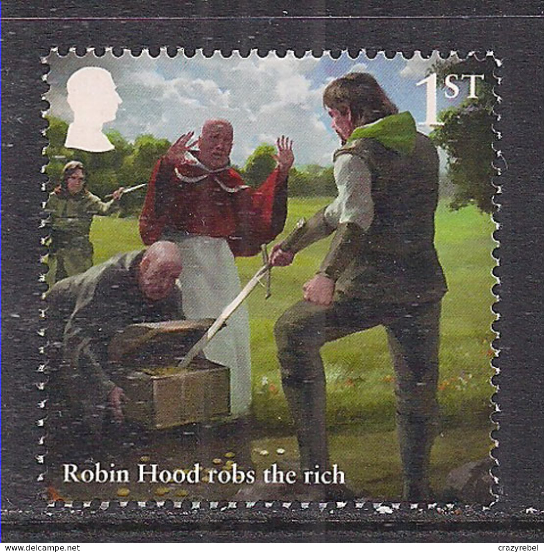GB 2023 KC 3rd 1st Robin Hood Robs The Rich Umm ( D180 ) - Unused Stamps