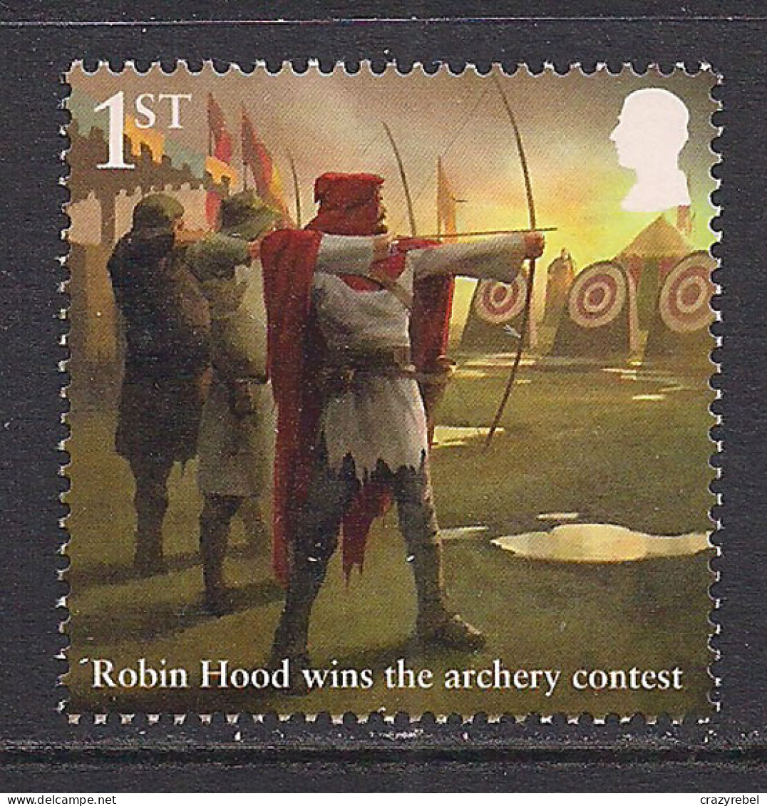 GB 2023 KC 3rd 1st Robin Hood Wins The Archery Umm ( D582 ) - Unused Stamps