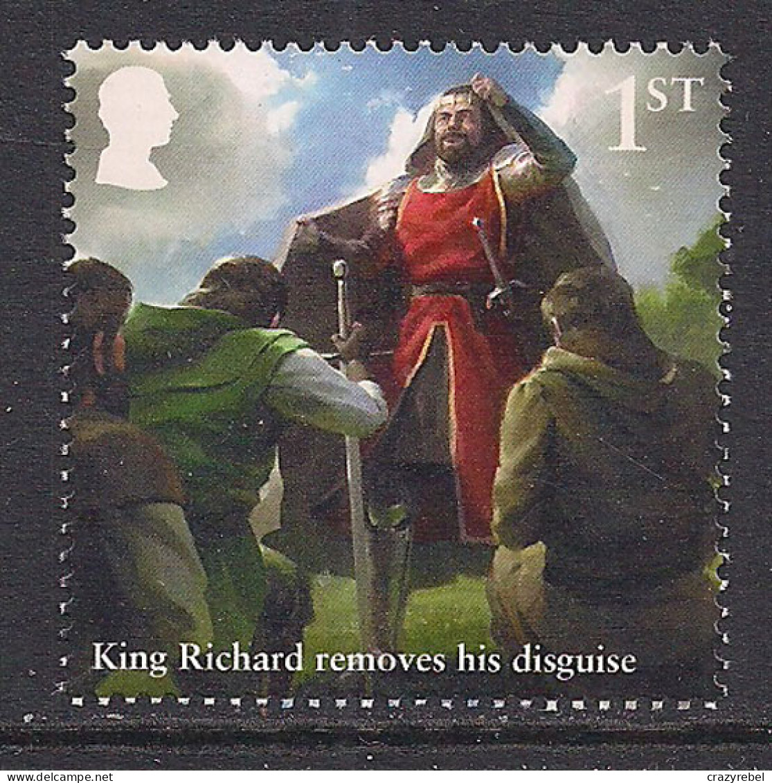 GB 2023 KC 3rd 1st Robin Hood King Richard Removes Disquise Umm ( E135  ) - Unused Stamps