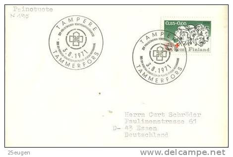 FINLAND 1971 EUROPALIA  POSTMARK - Storia Postale