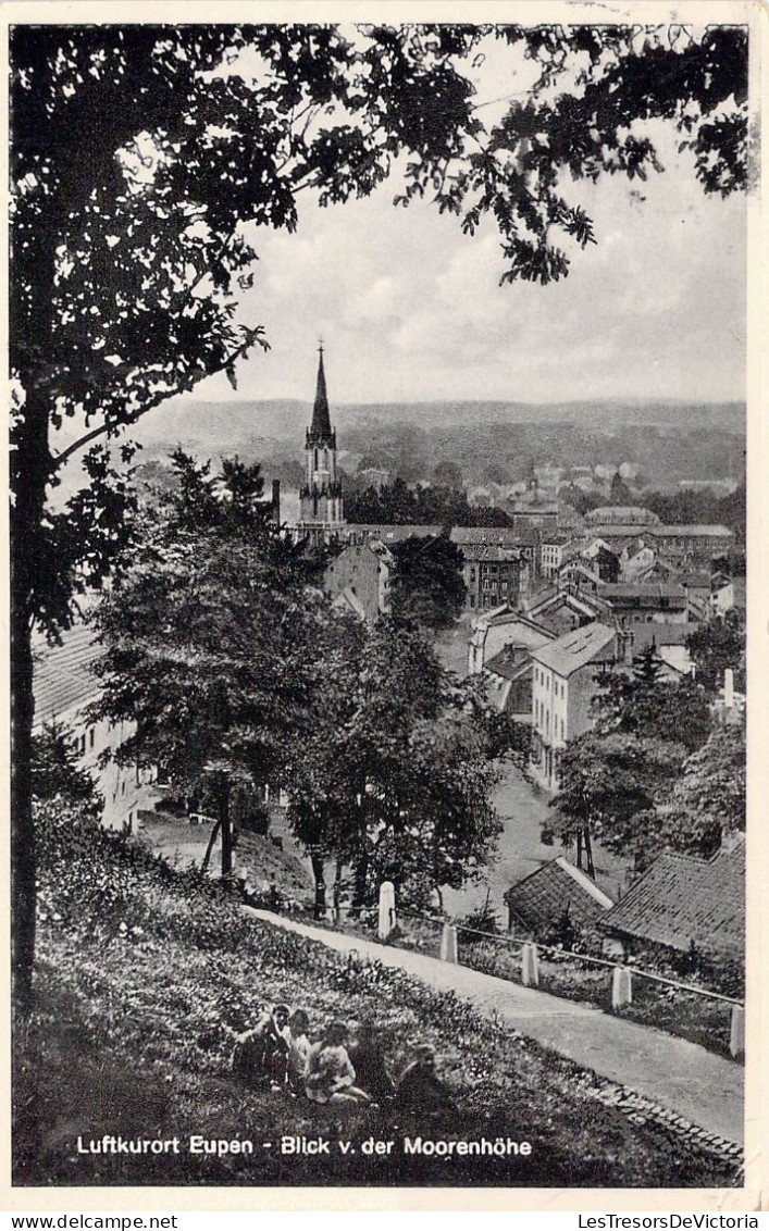 BELGIQUE - EUPEN - Luftkurort Eupen - Blick V Der Moorenhôhe - Carte Postale Ancienne - Eupen