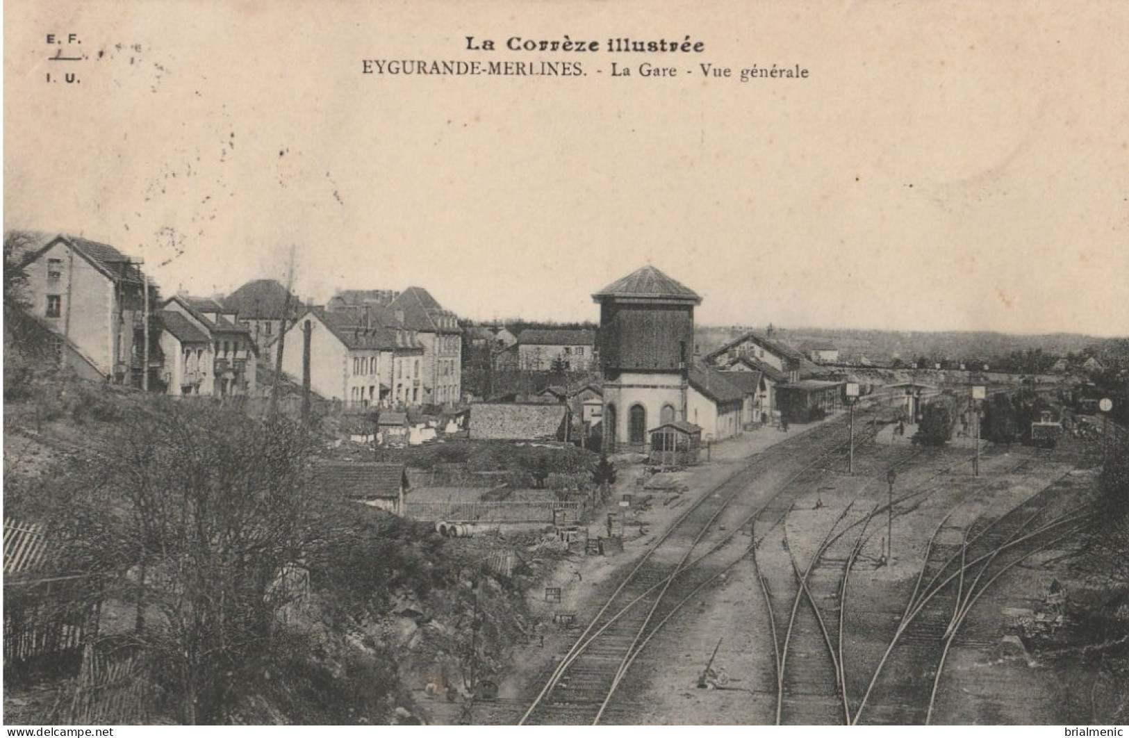 EYGURANDE-MERLINES  La Gare - Eygurande