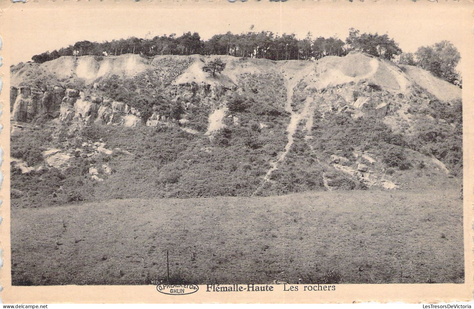 BELGIQUE - FLEMALLE - Les Rochers - Carte Postale Ancienne - Flémalle