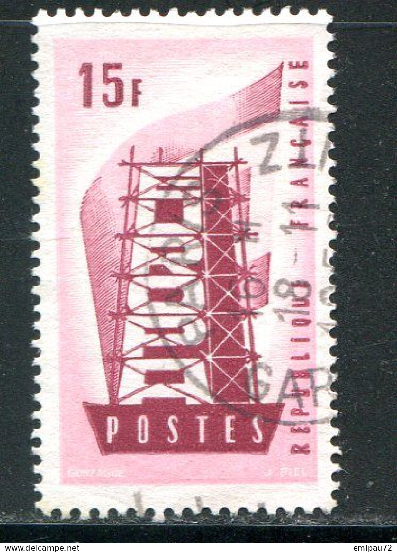 FRANCE- Y&T N°1076- Oblitéré (Europa) - 1956