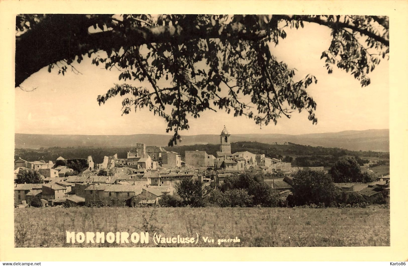 Mormoiron * Carte Photo * Le Village - Mormoiron