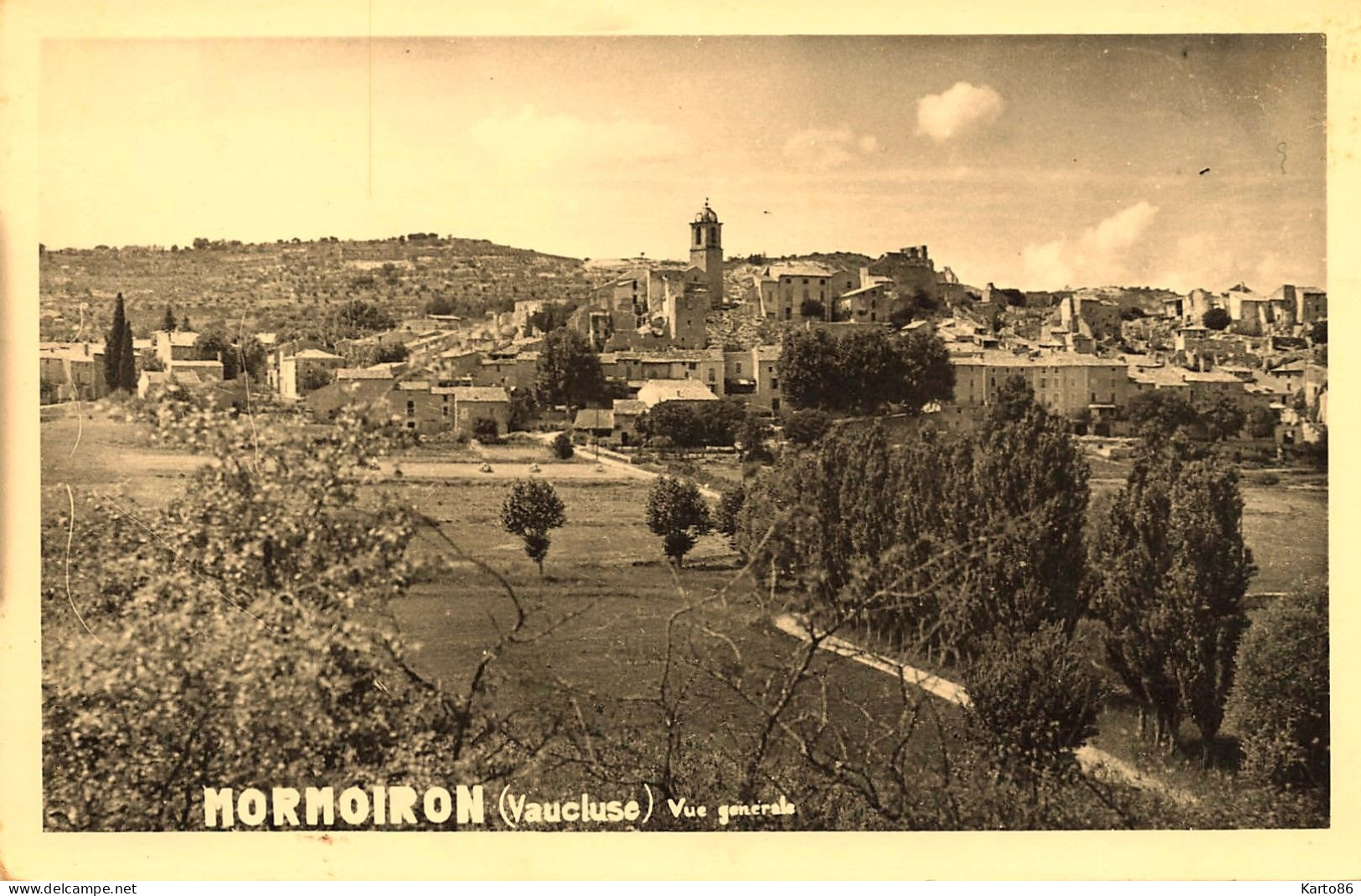 Mormoiron * Carte Photo * Le Village - Mormoiron