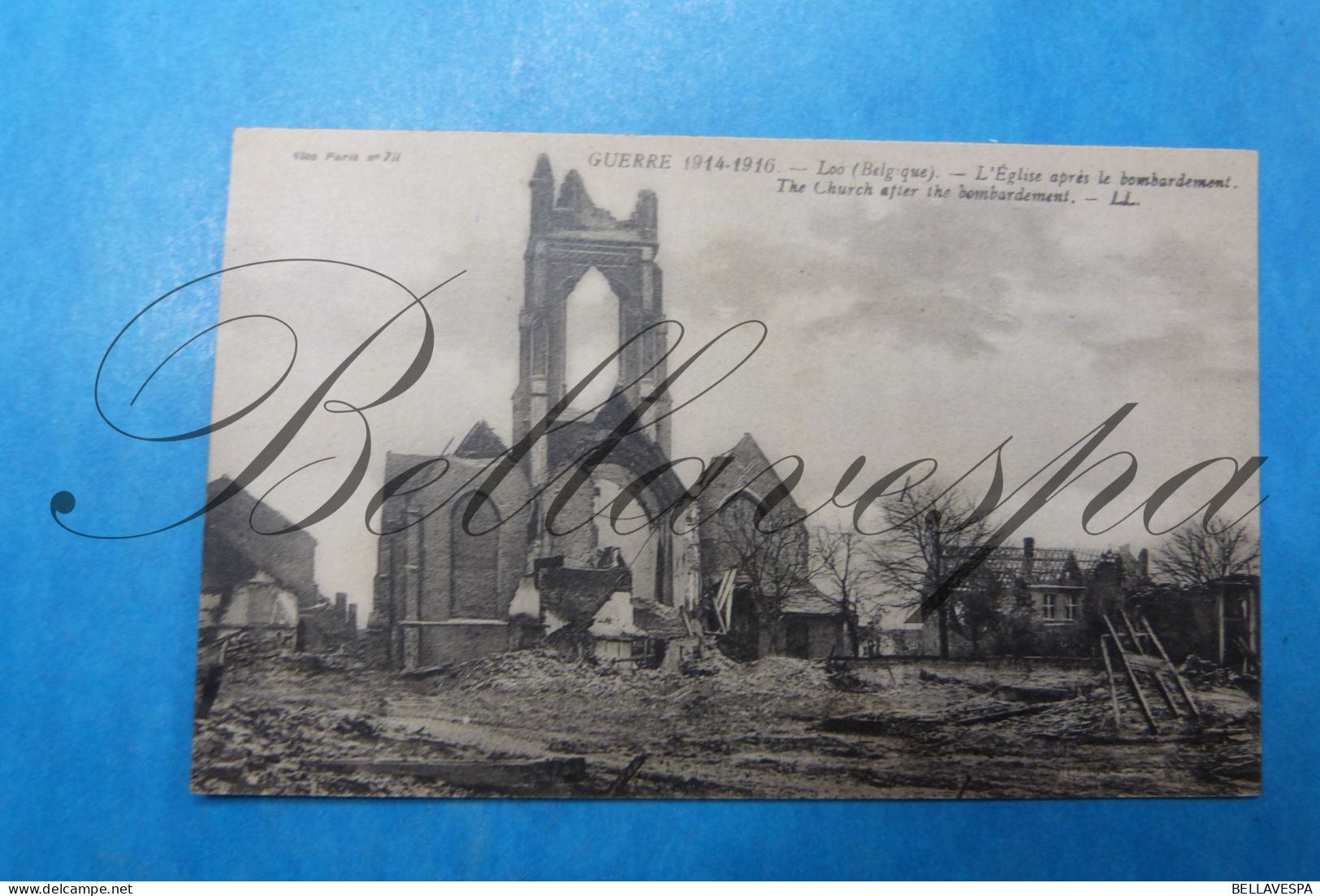 Loo  Lot   X 13 Cpa Postkaarten Guerre Oorlog WOI 1914-1918 Ruines Bombardement - Lichtervelde