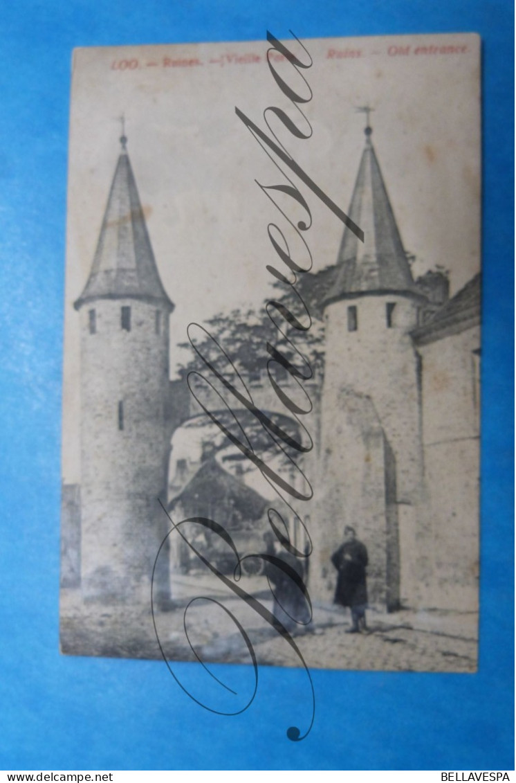 Loo  lot   x 13 cpa postkaarten Guerre Oorlog WOI 1914-1918 Ruines bombardement