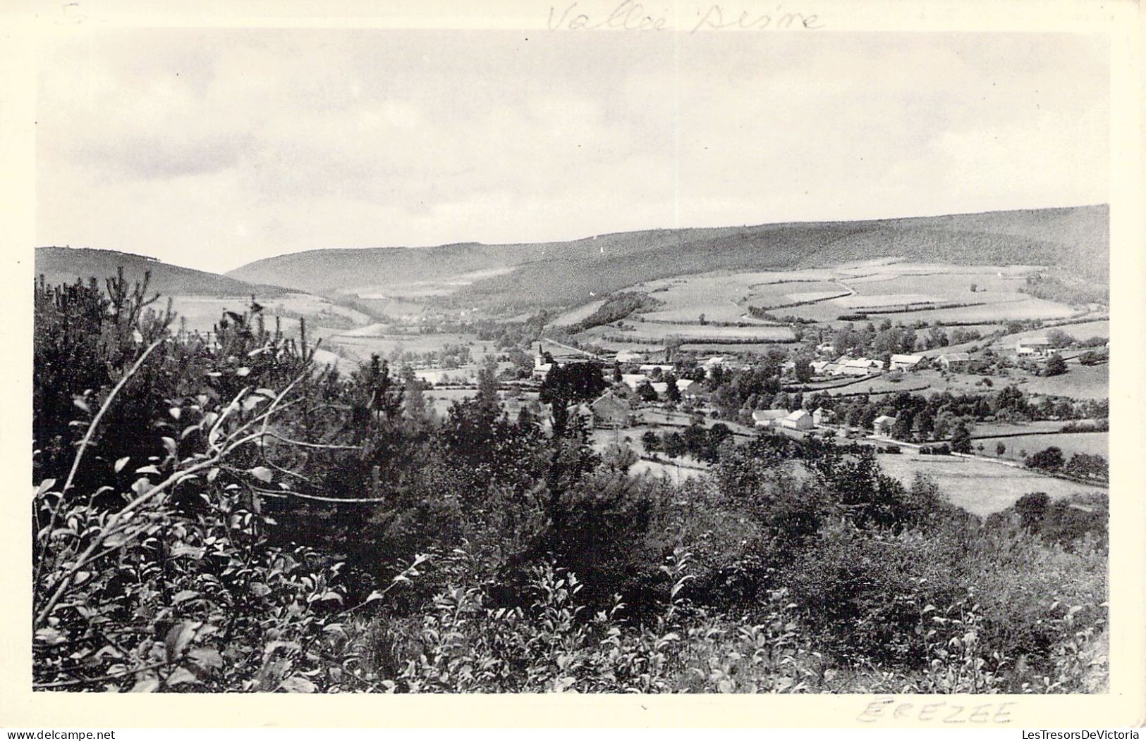 BELGIQUE - Val De L'Aisne - Vue Panoramique Vers Fanzel Et Erezée - Carte Postale Ancienne - Other & Unclassified