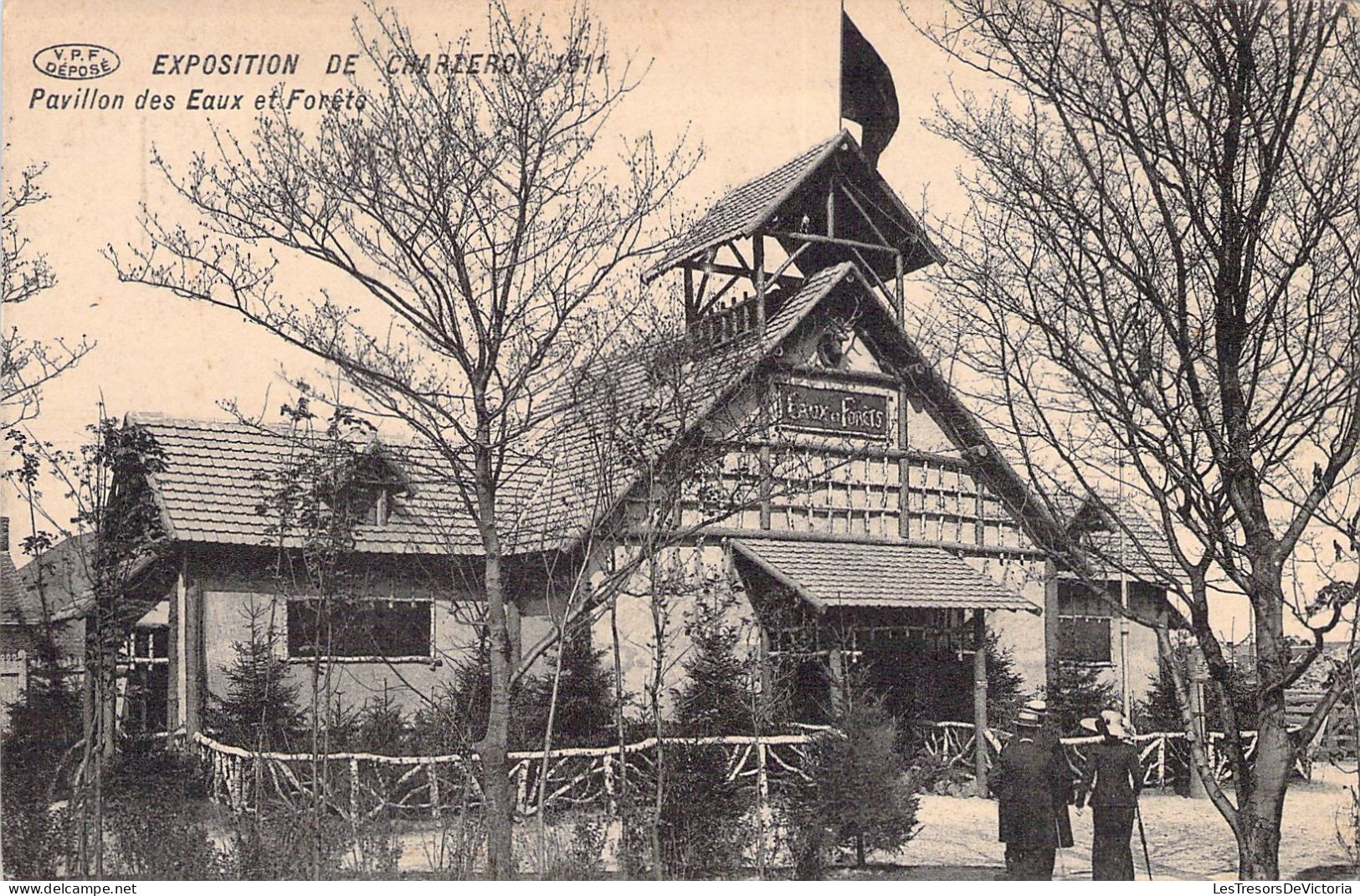 BELGIQUE - CHARLEROI - Exposition 1911 - Pavillon Des Eaux Et Fôrets - Carte Postale Ancienne - Charleroi