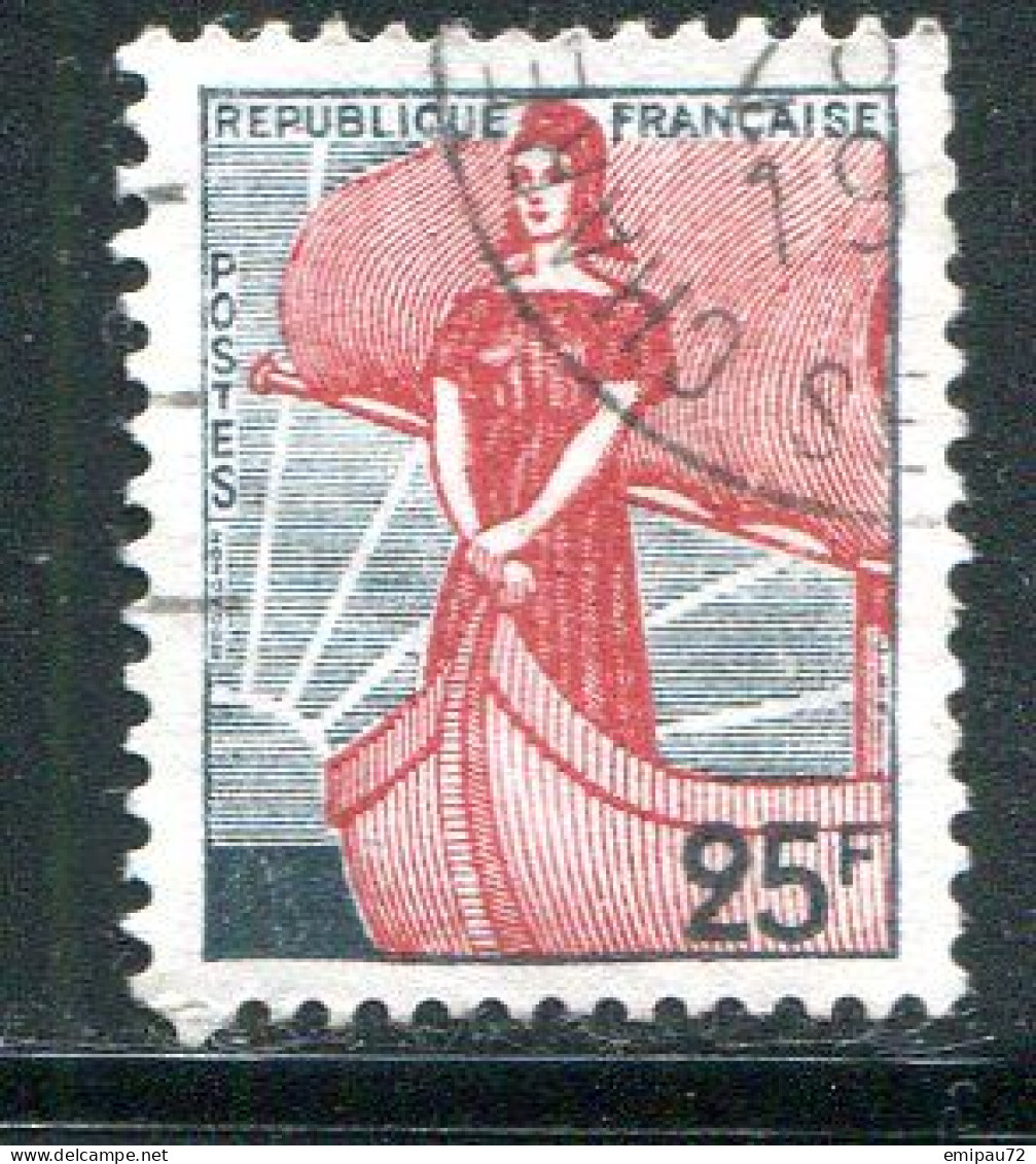 FRANCE- Y&T N°1216- Oblitéré - 1959-1960 Marianne (am Bug)