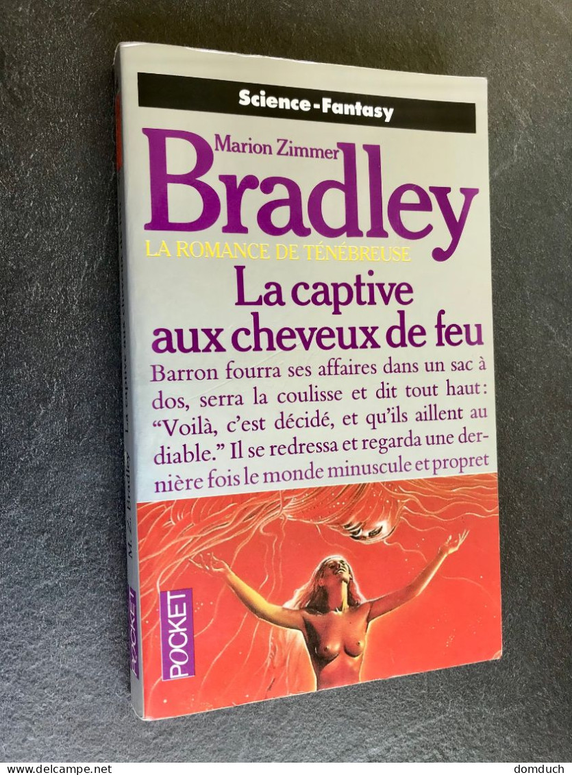 POCKET S. Fantasy N° 5364  La Captive Aux Cheveux De Feu  LA ROMANCE DE TENEBREUSE  Marion ZIMMER BRADLEY - Presses Pocket