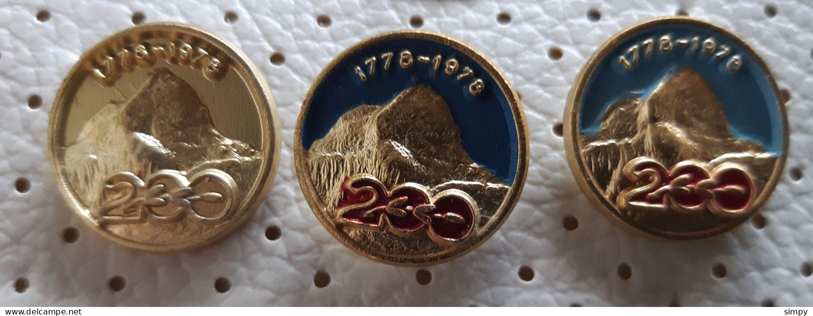 Triglav  1778/1978  Alpinism, Mountaineering Slovenia Ex Yugoslavia  Pins - Alpinism, Mountaineering