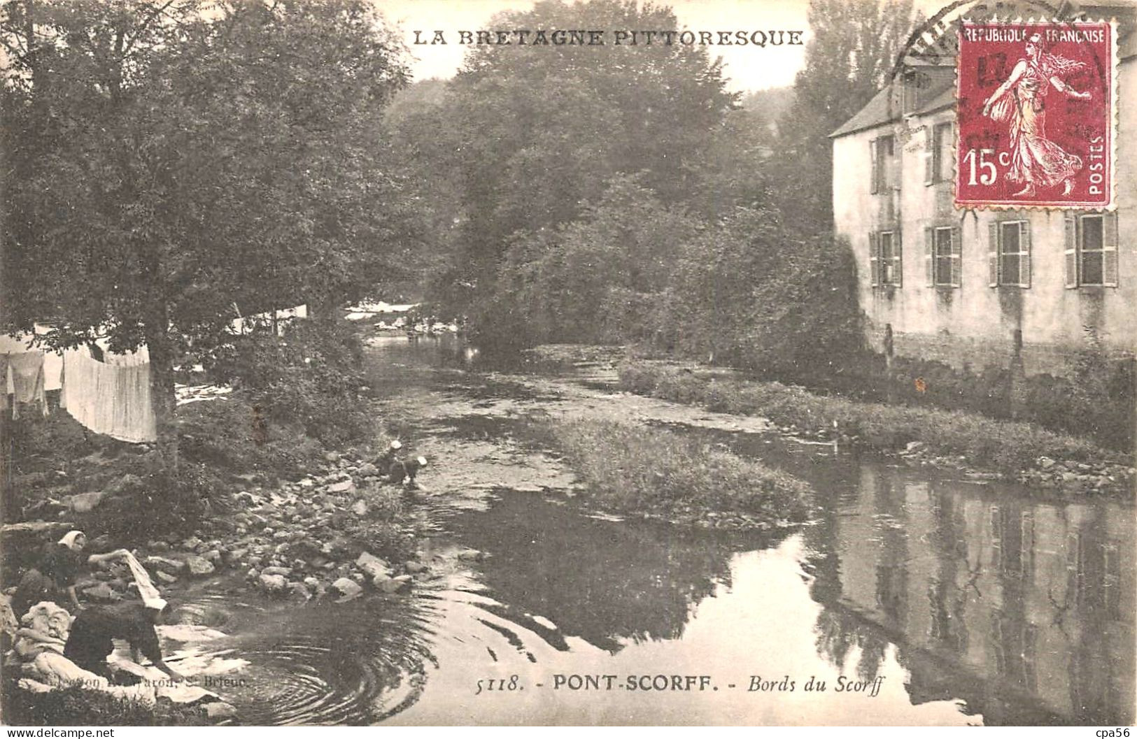 PONT-SCORFF - LAVANDIÈRES Bords Du Scorff - Pont Scorff