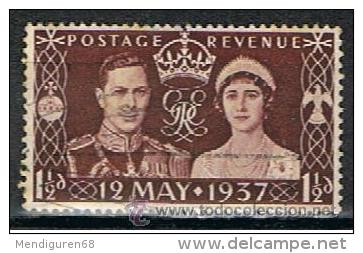 GROSSBRITANNIEN GRANDE BRETAGNE GB 1937 EDWARD VIII YVERT  223 - Gebruikt