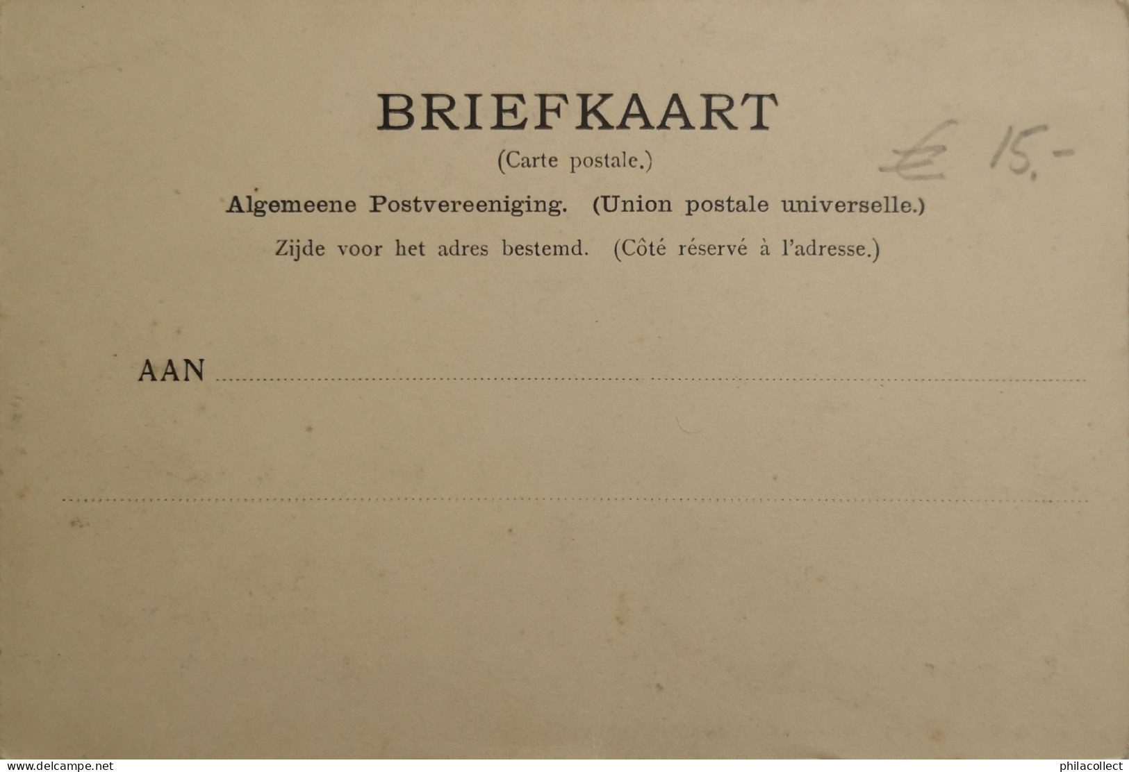 Oudewater (Utr.) Gezicht Op De Markt Ca 1900 Vivat - Altri & Non Classificati