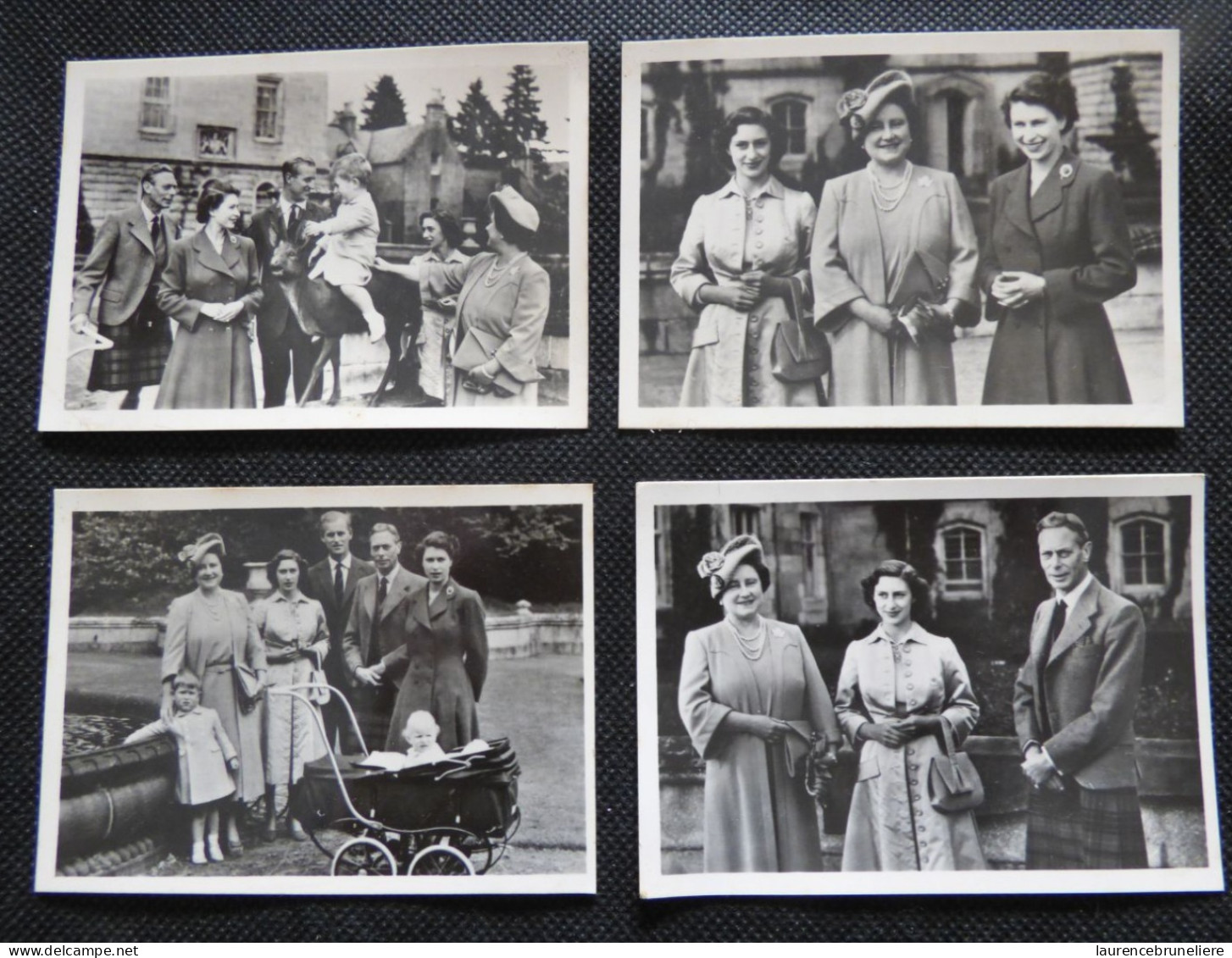 PHOTOGRAPHIES ORIGINALES -  LA FAMILLE  ROYALE D'ANGLETERRE -  ANNEES 1950 - Famous People