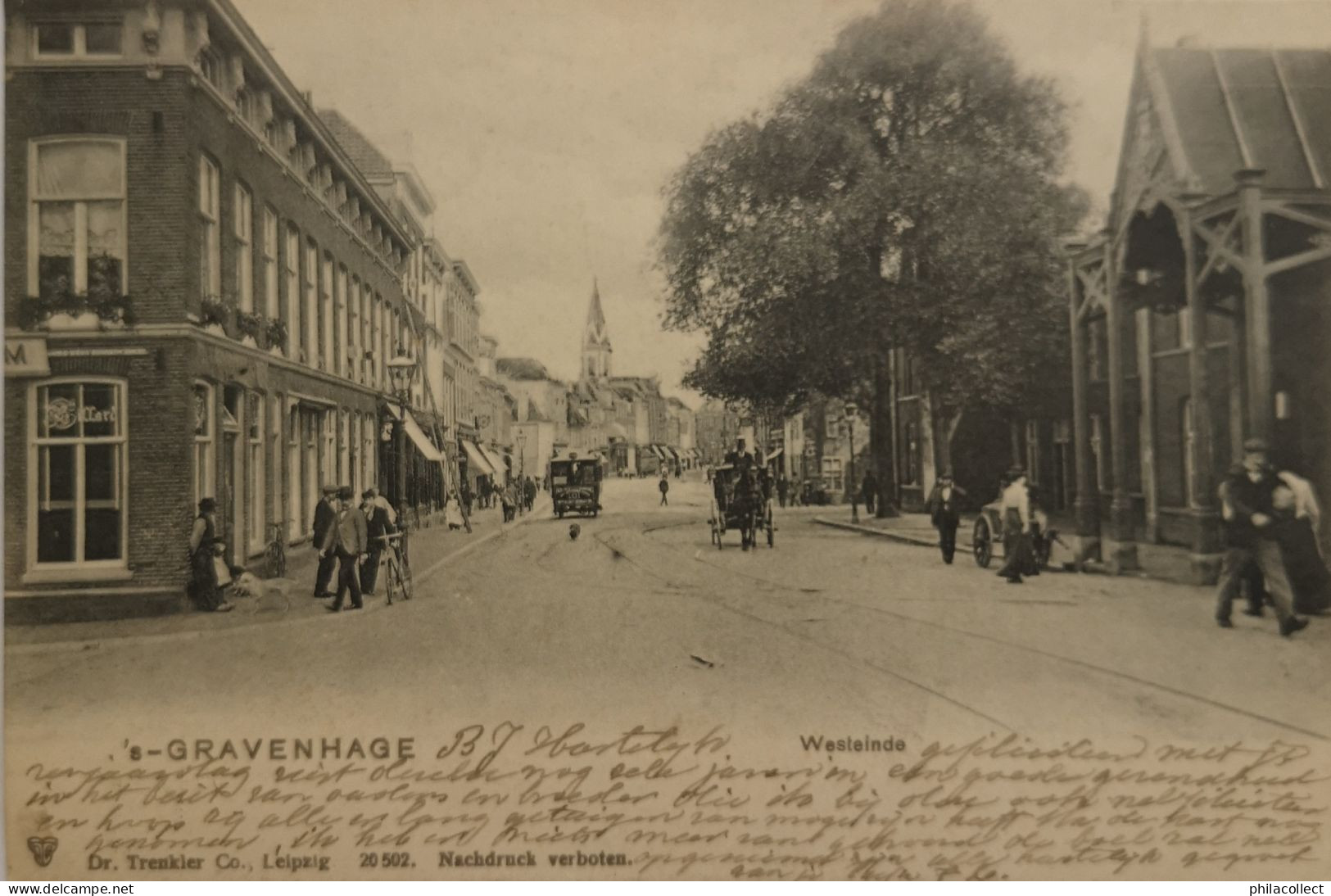 's Gravenhage (Den  Haag)  Westeinde 1905 - Den Haag ('s-Gravenhage)