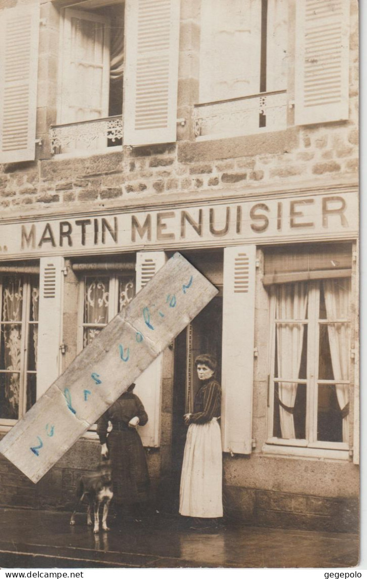 Menuiserie MARTIN à Localiser    ( Carte Photo  ) - A Identificar