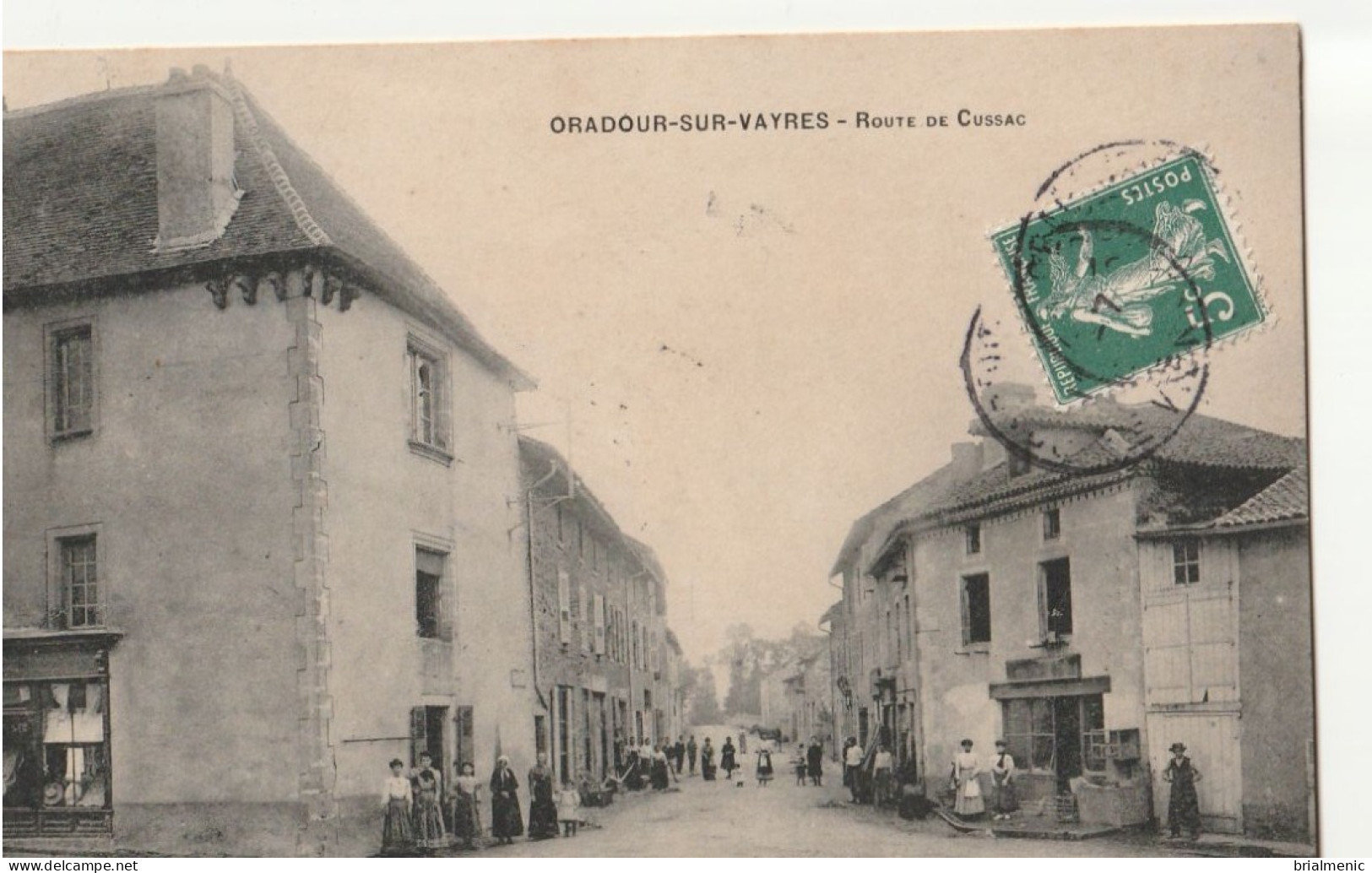 ORADOUR SUR VAYRES  Route De Cussac - Oradour Sur Vayres