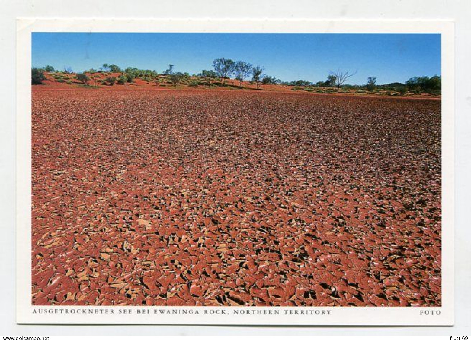 AK 131520 AUSTRALIA - NT - Ausgetrockneter See Bei Ewaninga Rock - Sin Clasificación