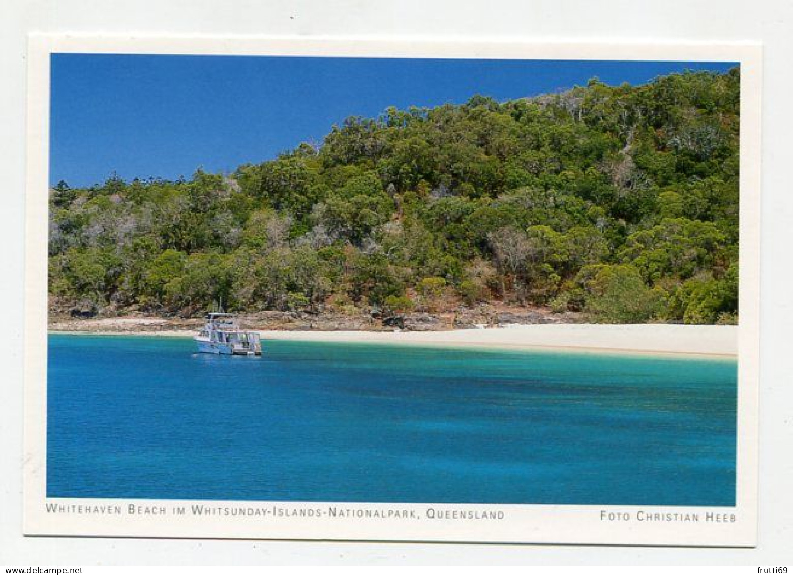 AK 131527 AUSTRALIA - Queensland - Whitehaven Beach Im Whitsunday-Islands-Nationalpark - Andere & Zonder Classificatie