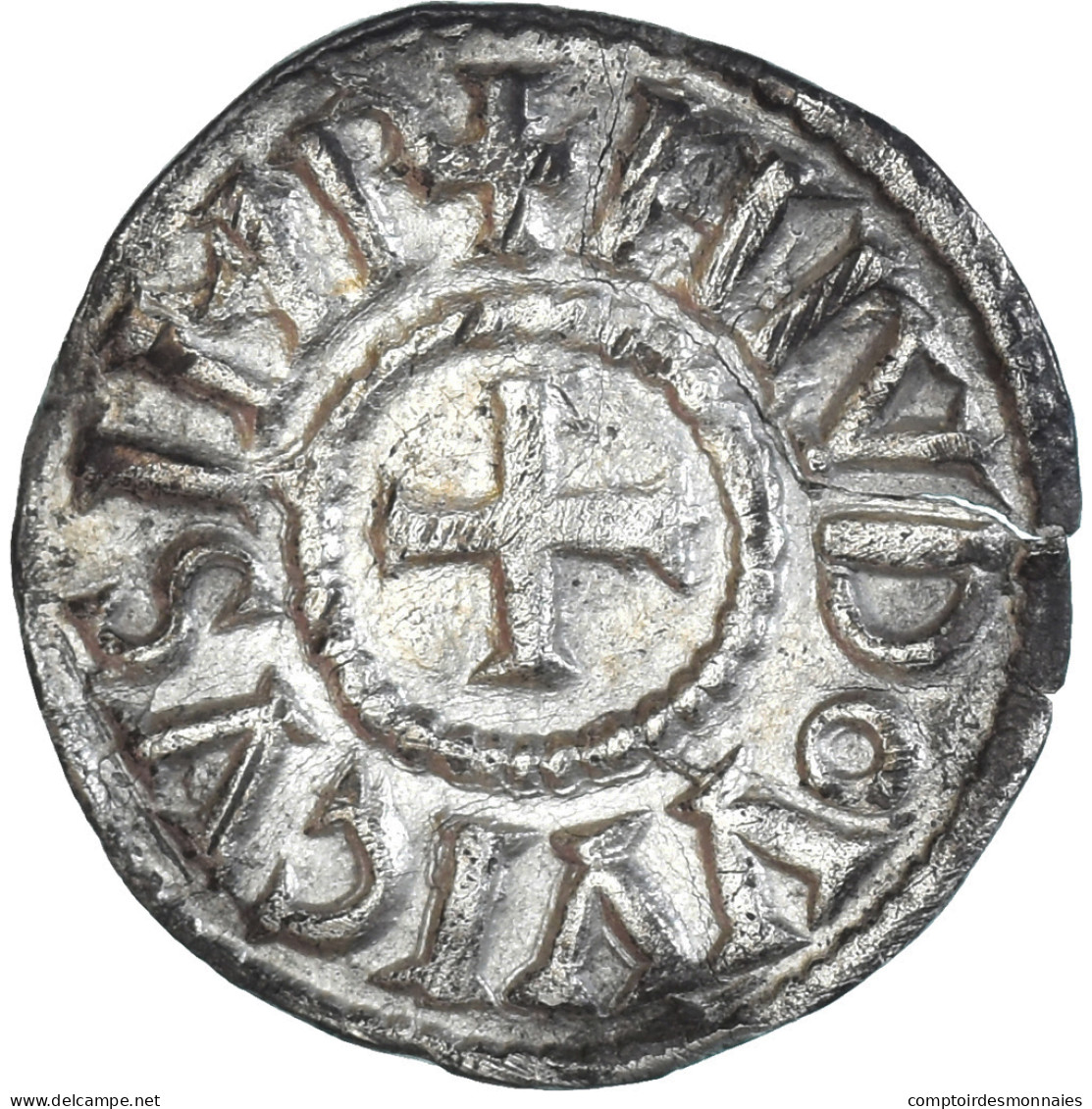 Monnaie, France, Louis Le Pieux, Denier, 814-840, Reims, TTB+, Argent, Prou:294 - Otros & Sin Clasificación