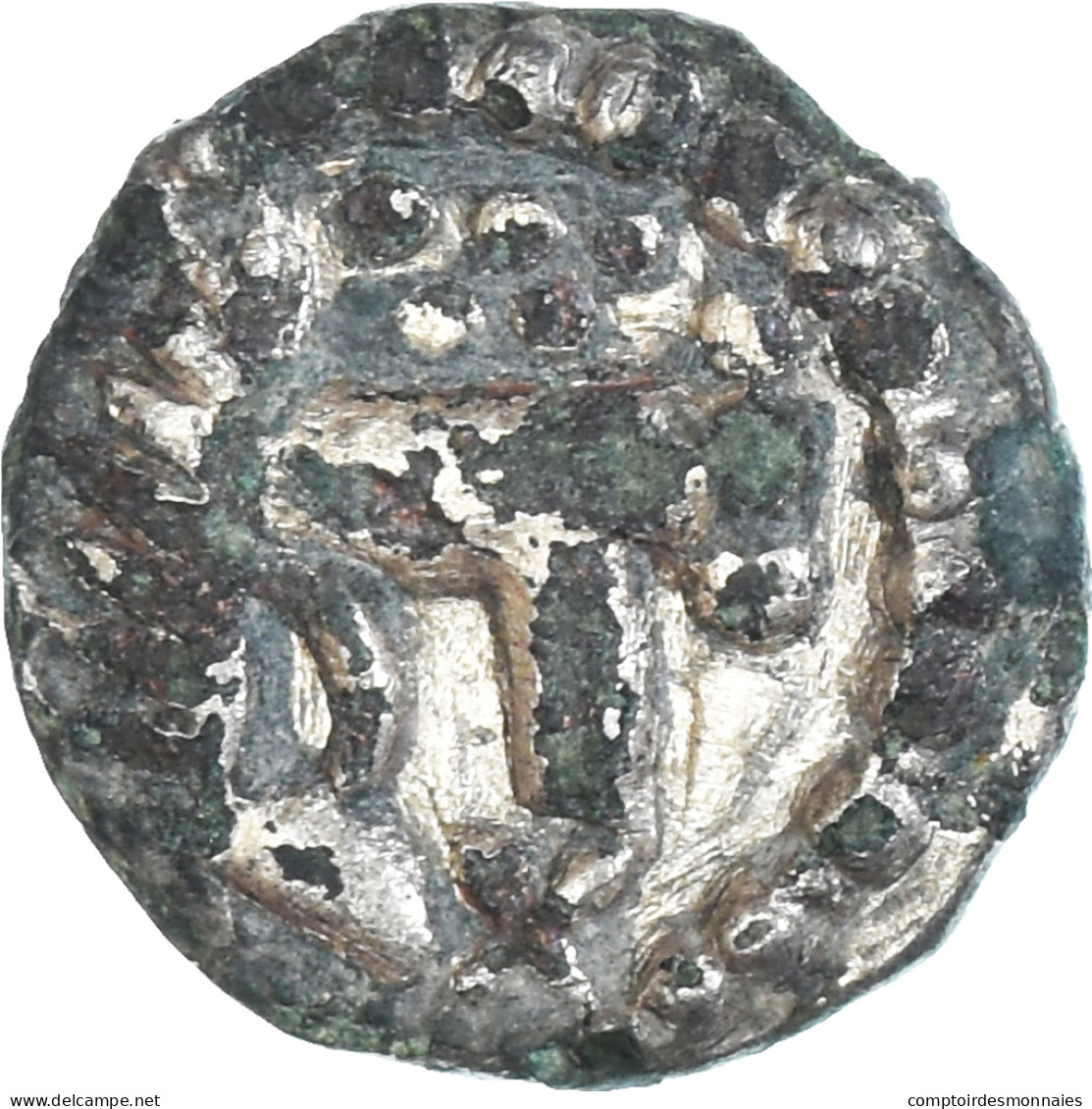 Monnaie, Pays-Bas, Frise, Denier Au Quatre Feuilles, Ca. 710-750, Maastricht - …-1795 : Vereinigte Provinzen