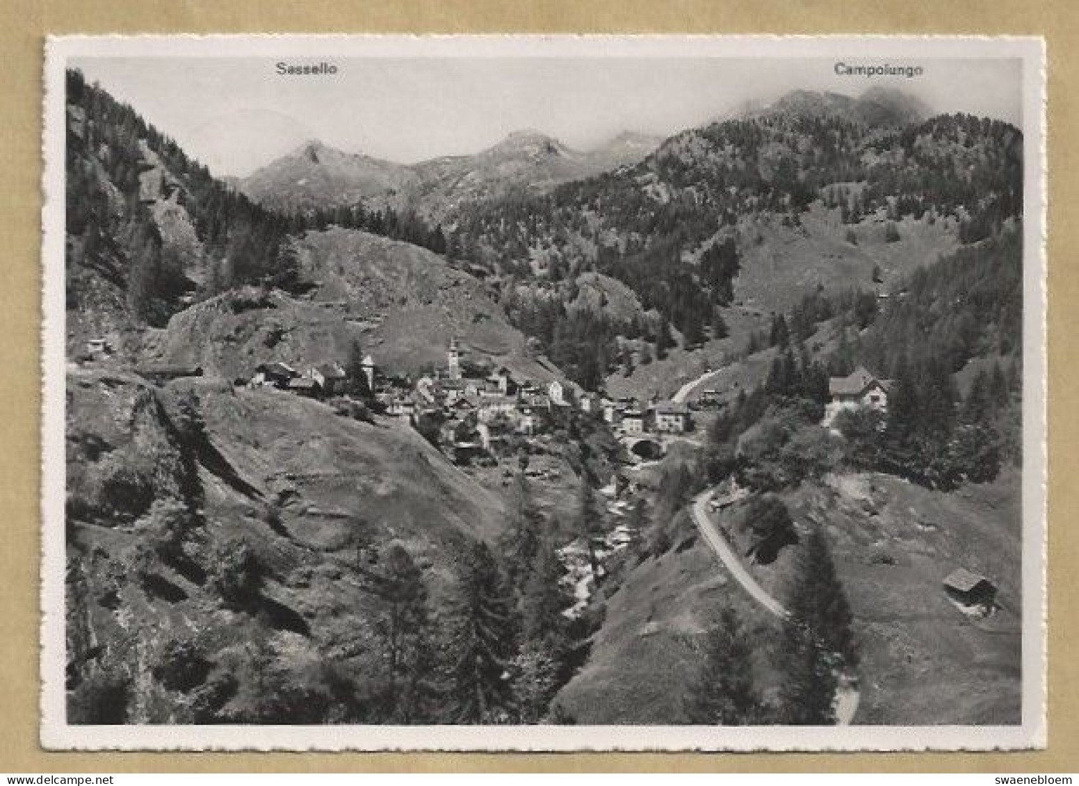 CH.- ZWITSERLAND. SUISSE. FUSIO. VALLE MAGGIA. 1951 - Fusio