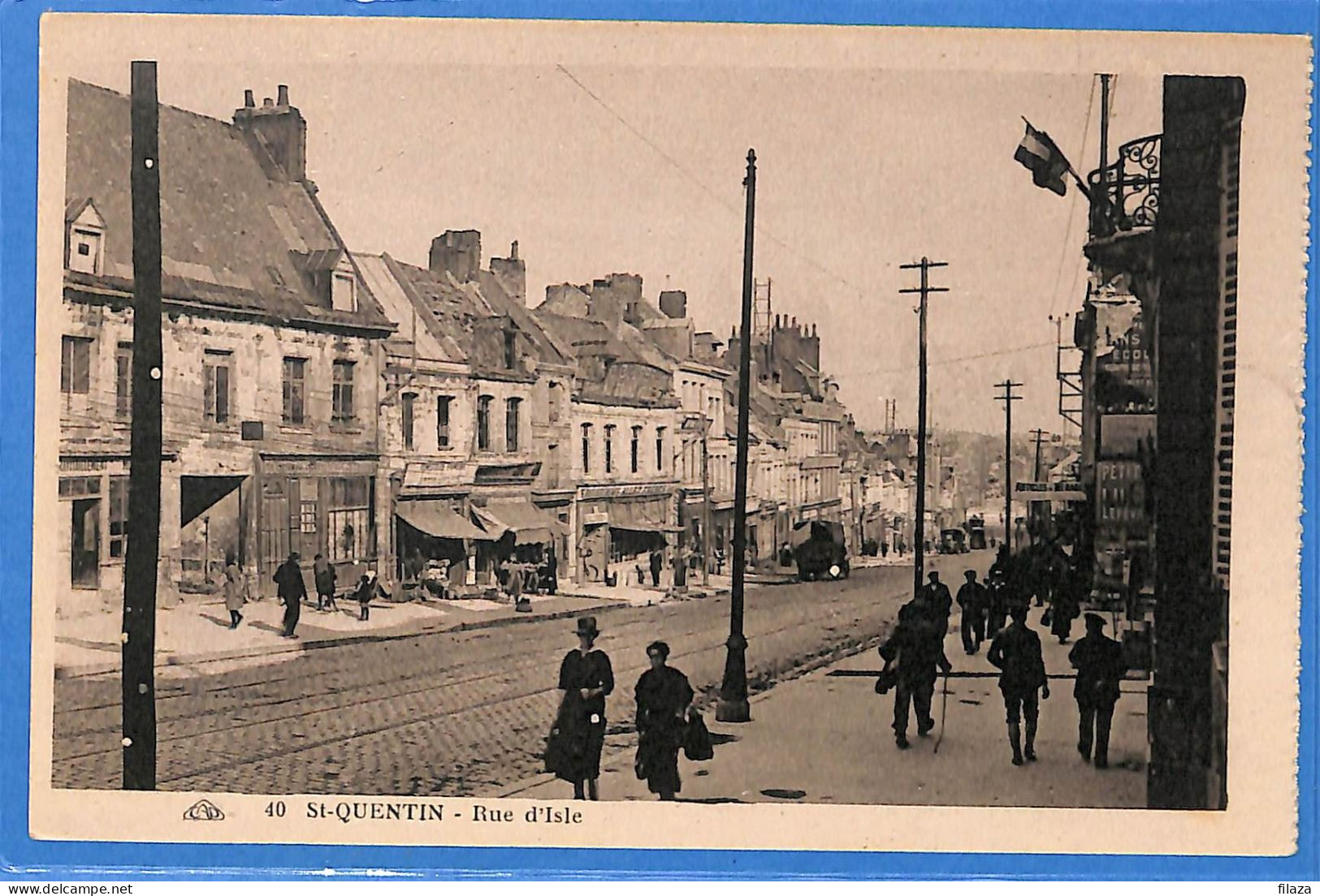 02 - Aisne - Saint Quentin - Rue D'Isle (N12704) - Saint Quentin