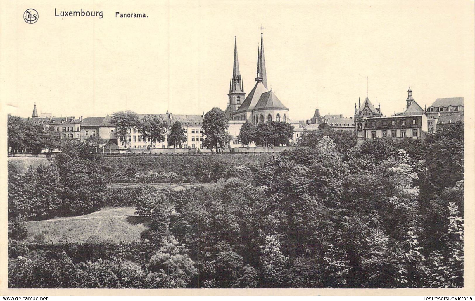 LUXEMBOURG - Panorama - Carte Postale Ancienne - Luxembourg - Ville
