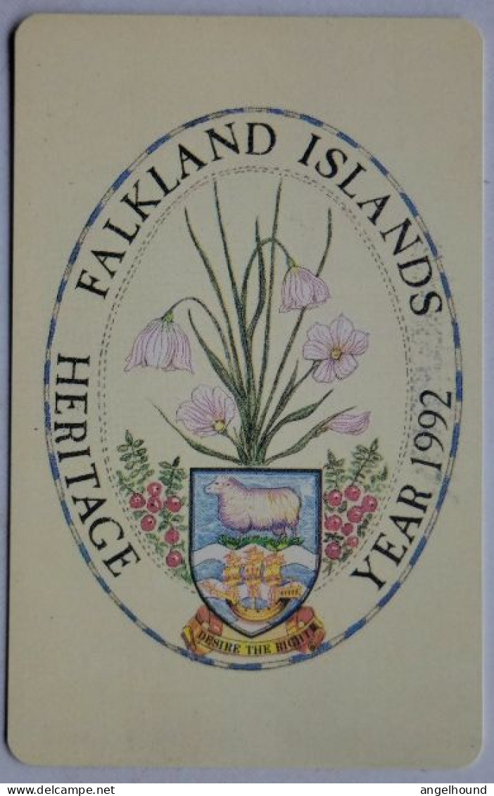 Falkland Islands 59 Units " Heritage Year 1992 " - Falkland Islands