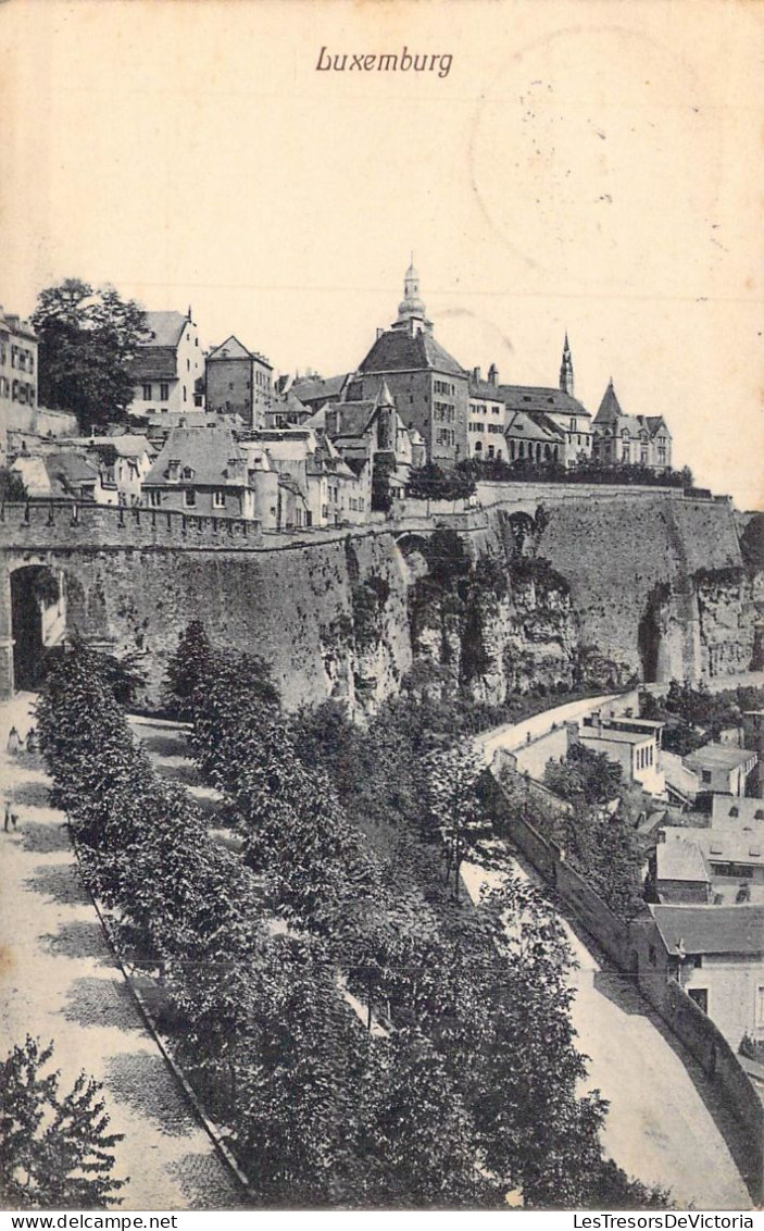 LUXEMBOURG - Luxemburg - Carte Postale Ancienne - Luxemburg - Town