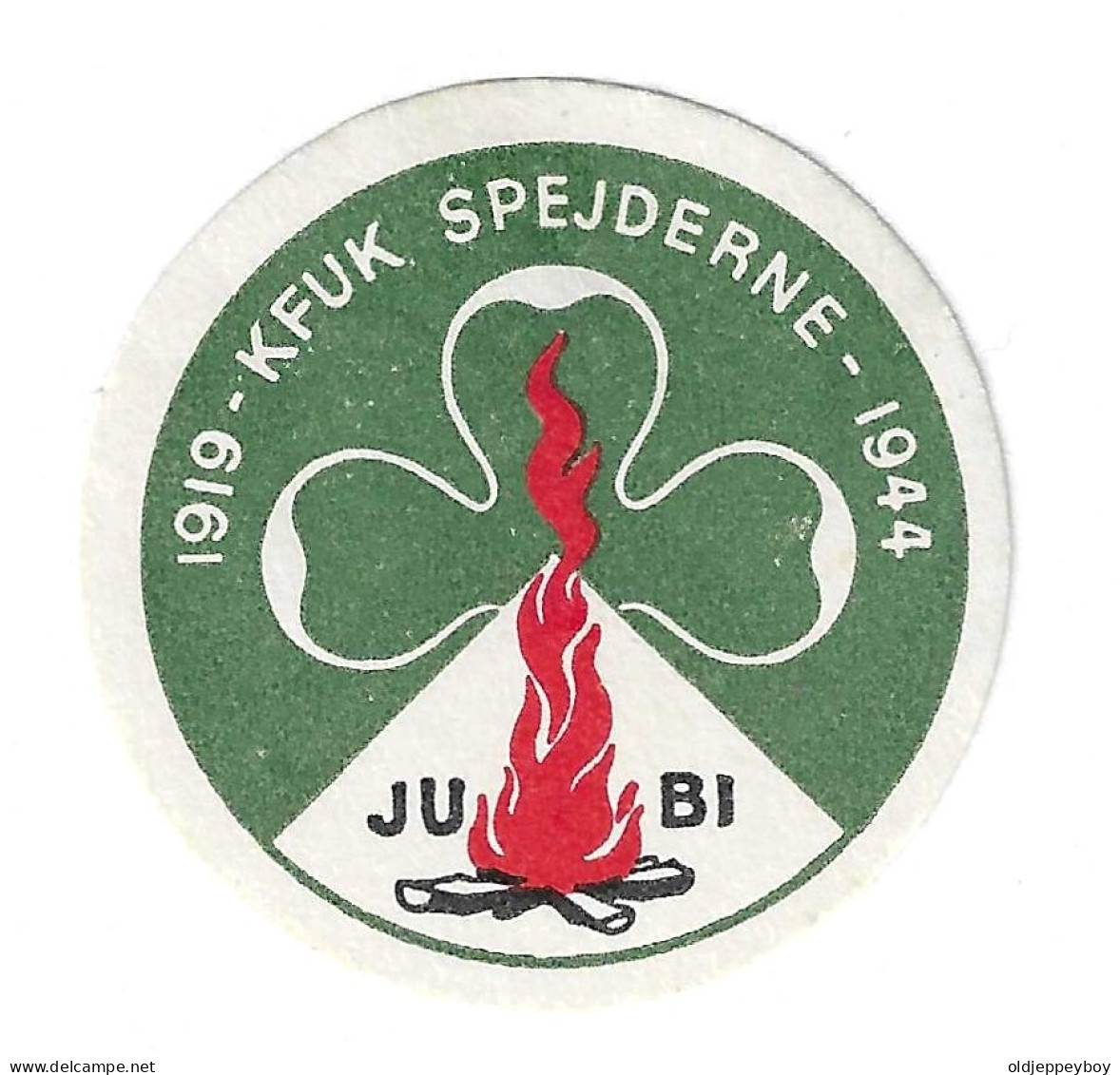 1919 - 1944 DENMARK DANMARK Dänemark  Scouting Pfadfinder Scouts KFUK SPEJDERNE VIGNETTE CINDERELLA  - Nuevos