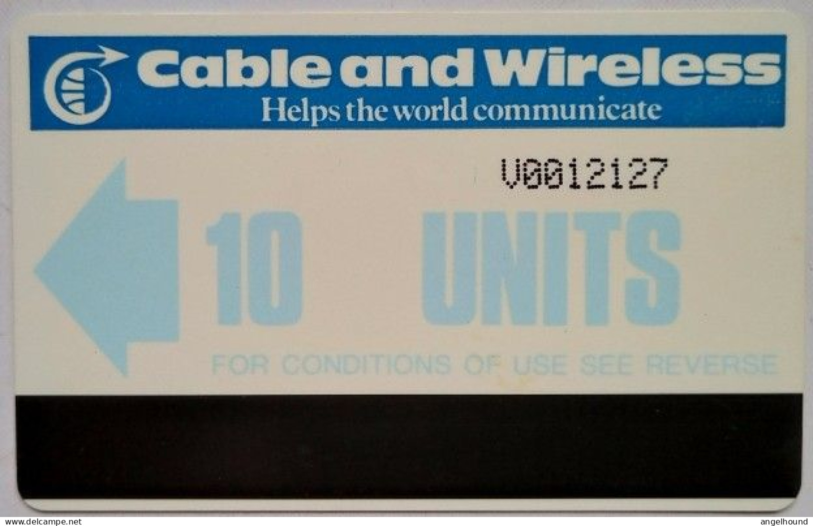 Saint. Vincent  And Grenadines 10 Units Autelca - Blue - St. Vincent & The Grenadines