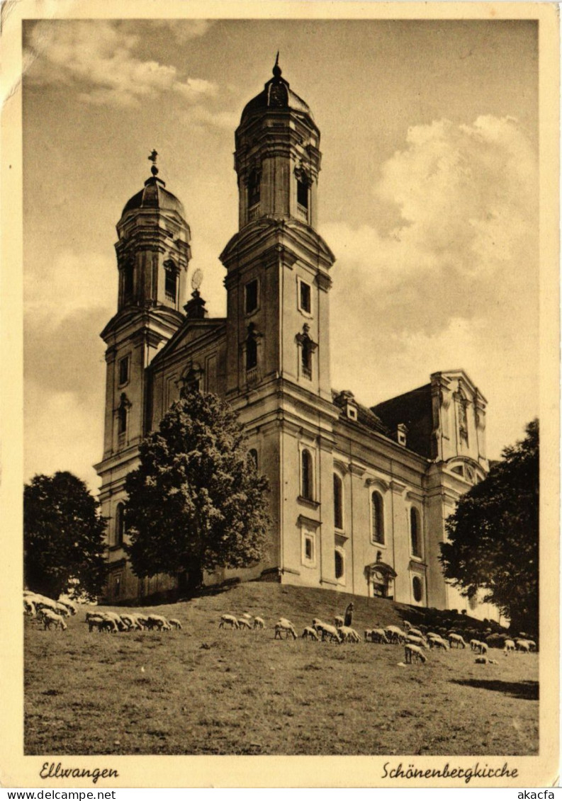 CPA AK Ellwangen – Schönenbergkirche GERMANY (857148) - Ellwangen