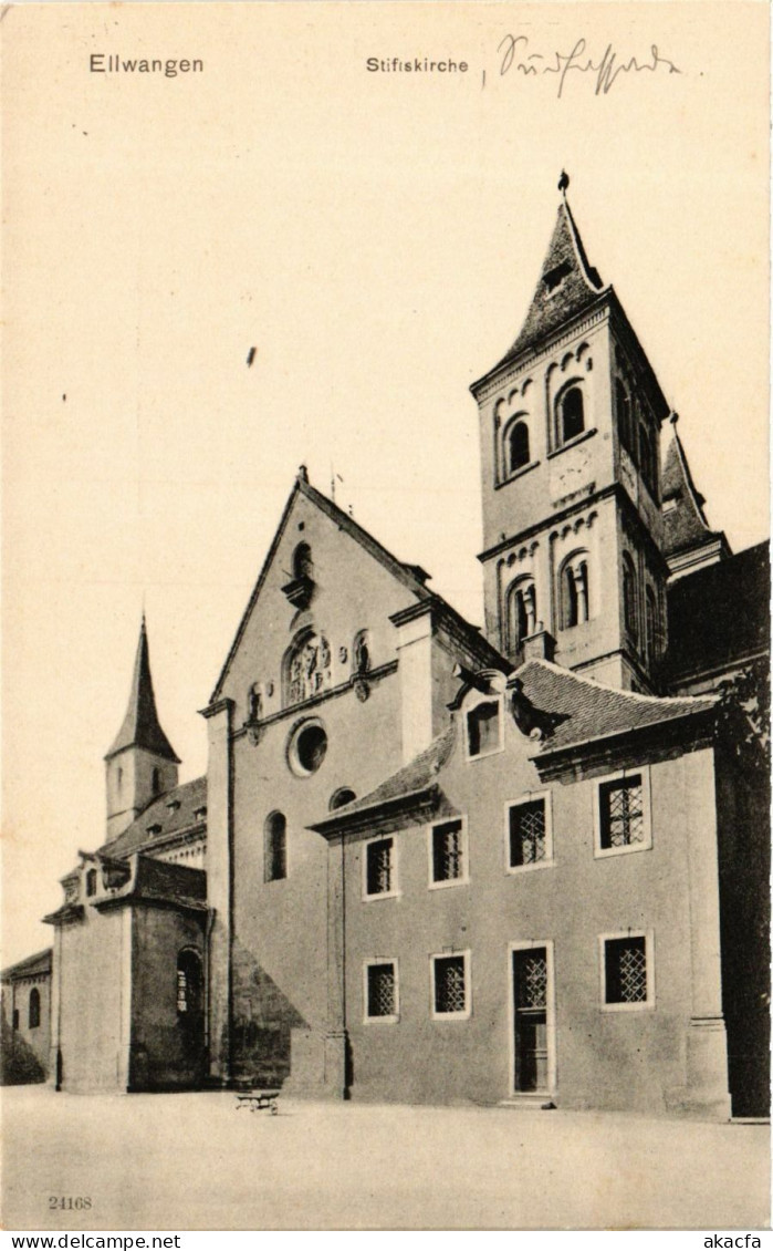 CPA AK Ellwangen – Stiftskirche GERMANY (857159) - Ellwangen