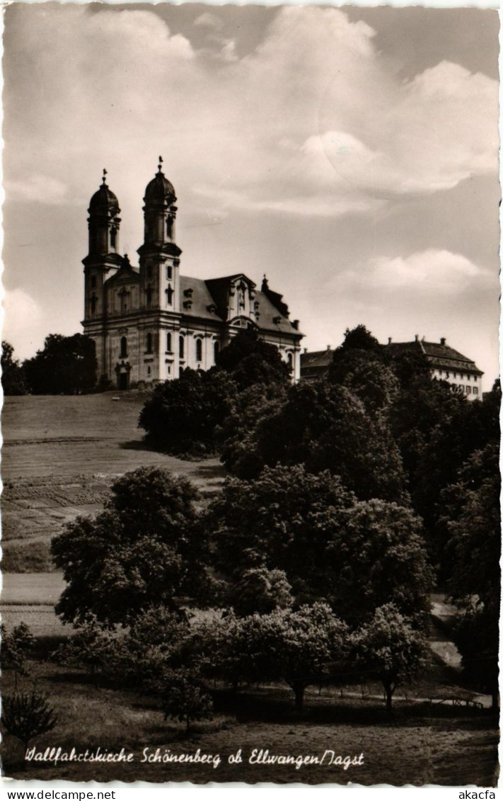 CPA AK Ellwangen – Jagst - Wallfahrtskapelle-Schönenberg GERMANY (857185) - Ellwangen