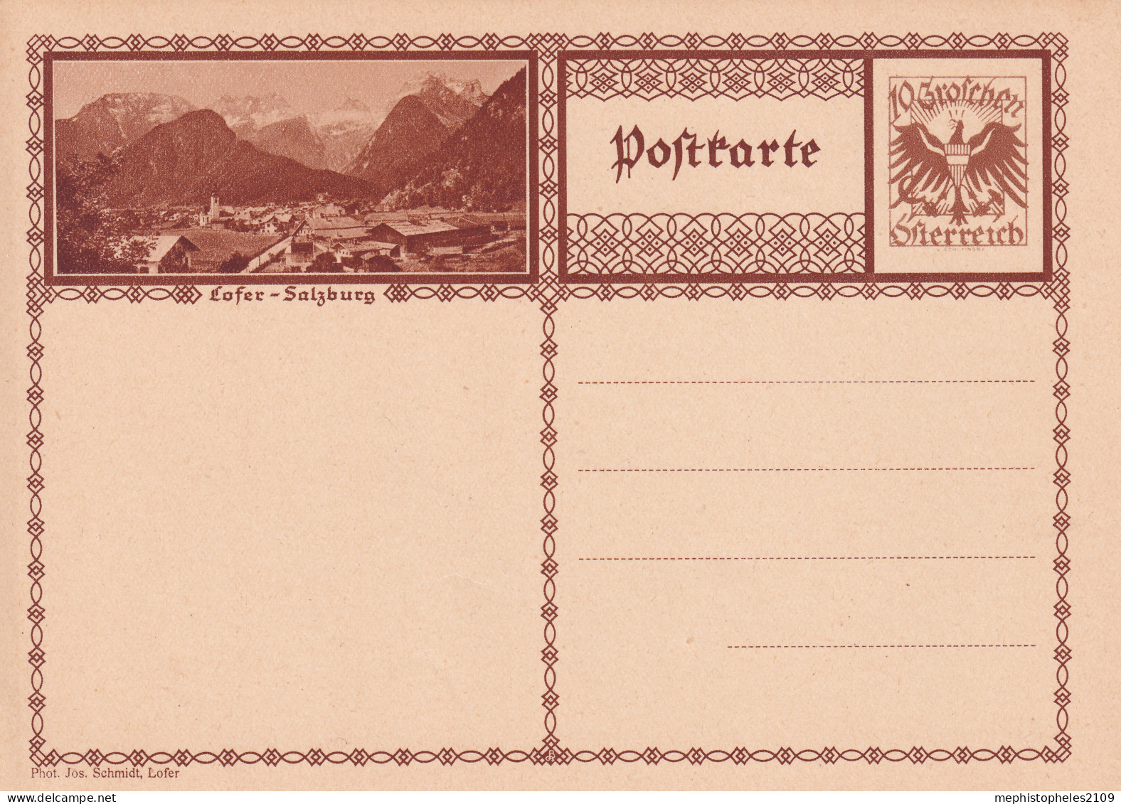 Postkarte Lofer - Salzburg - Unused / Fine Quality - Lofer